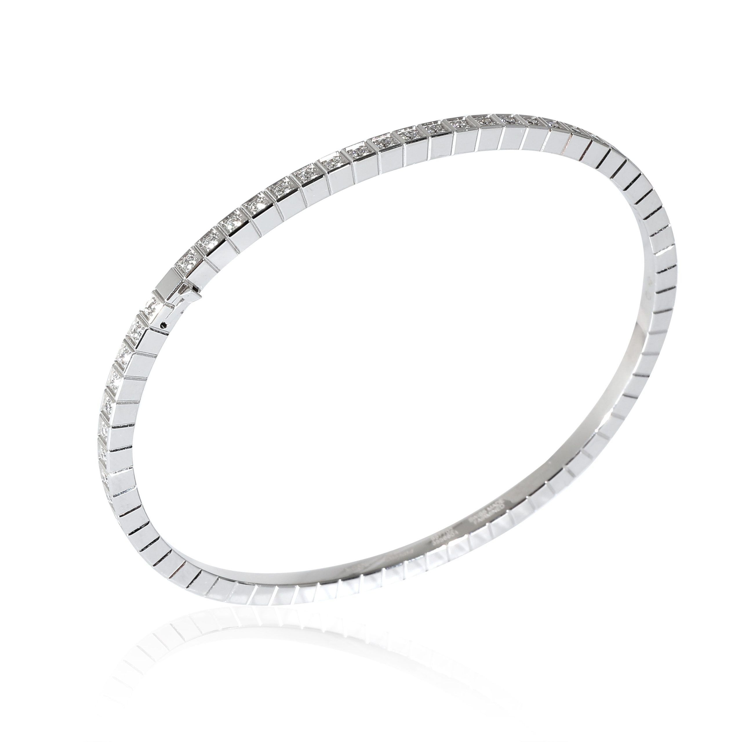 Chopard Ice Cube Eternity Diamond Bracelet in 18k White Gold 0.64 CTW