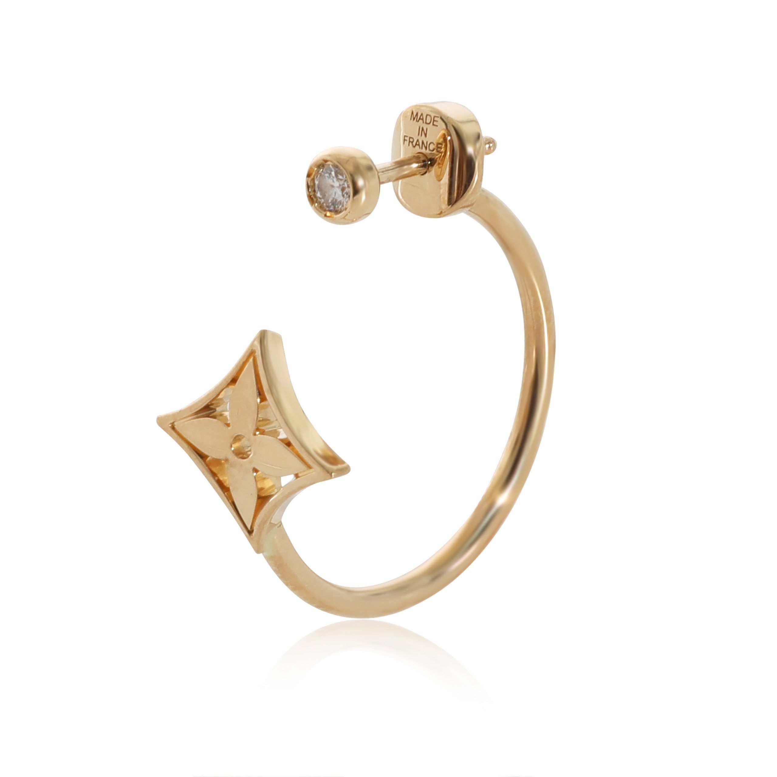 Louis Vuitton Louis Vuitton Idylle Blossom Diamond Earring in 18k Yellow Gold 0.04 CTW Size ONE SIZE - 2 Thumbnail