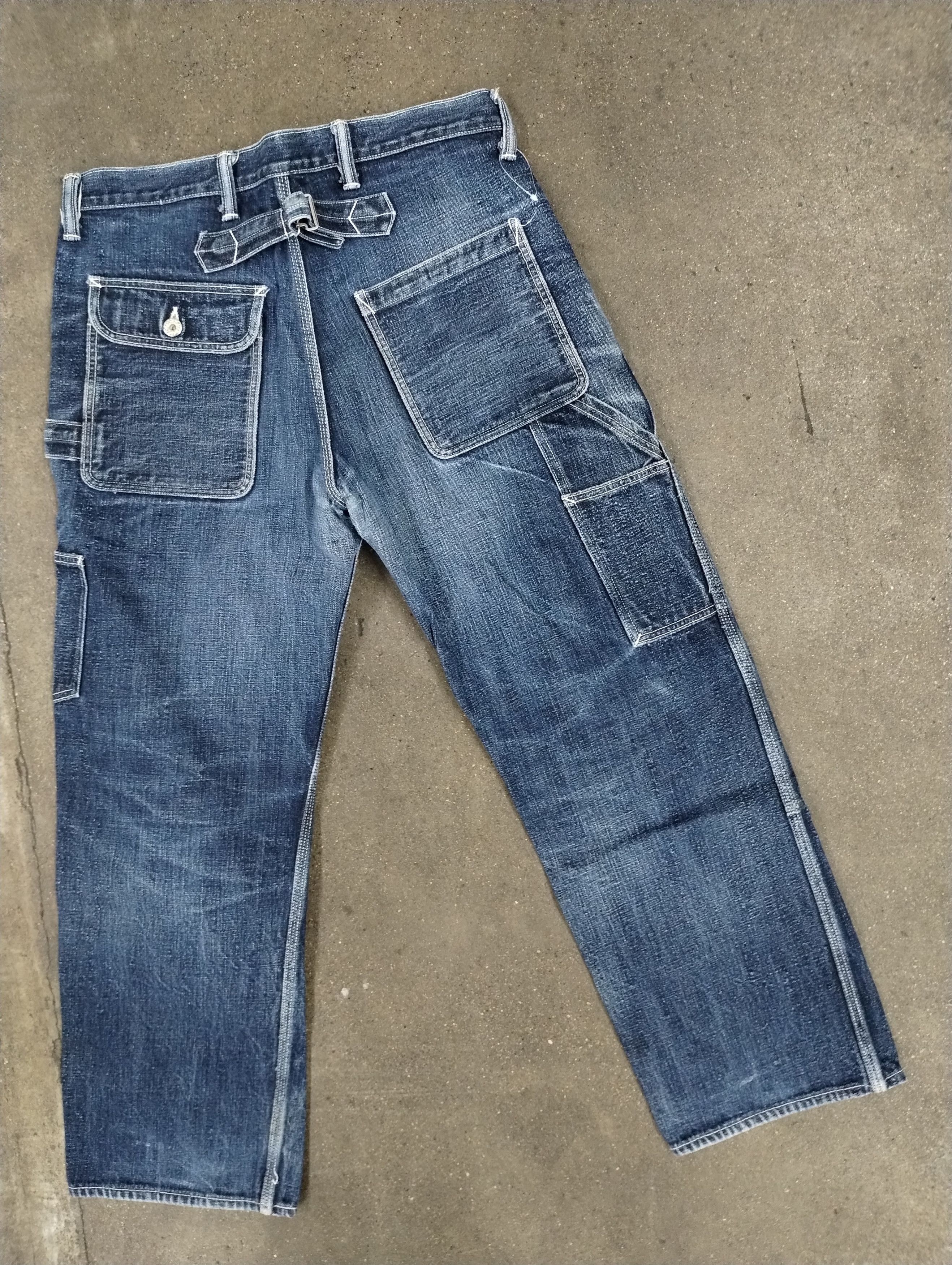 Jean × Vintage Vintage Spirits&Co Painter Denim Size US 34 / EU 50 - 6 Thumbnail