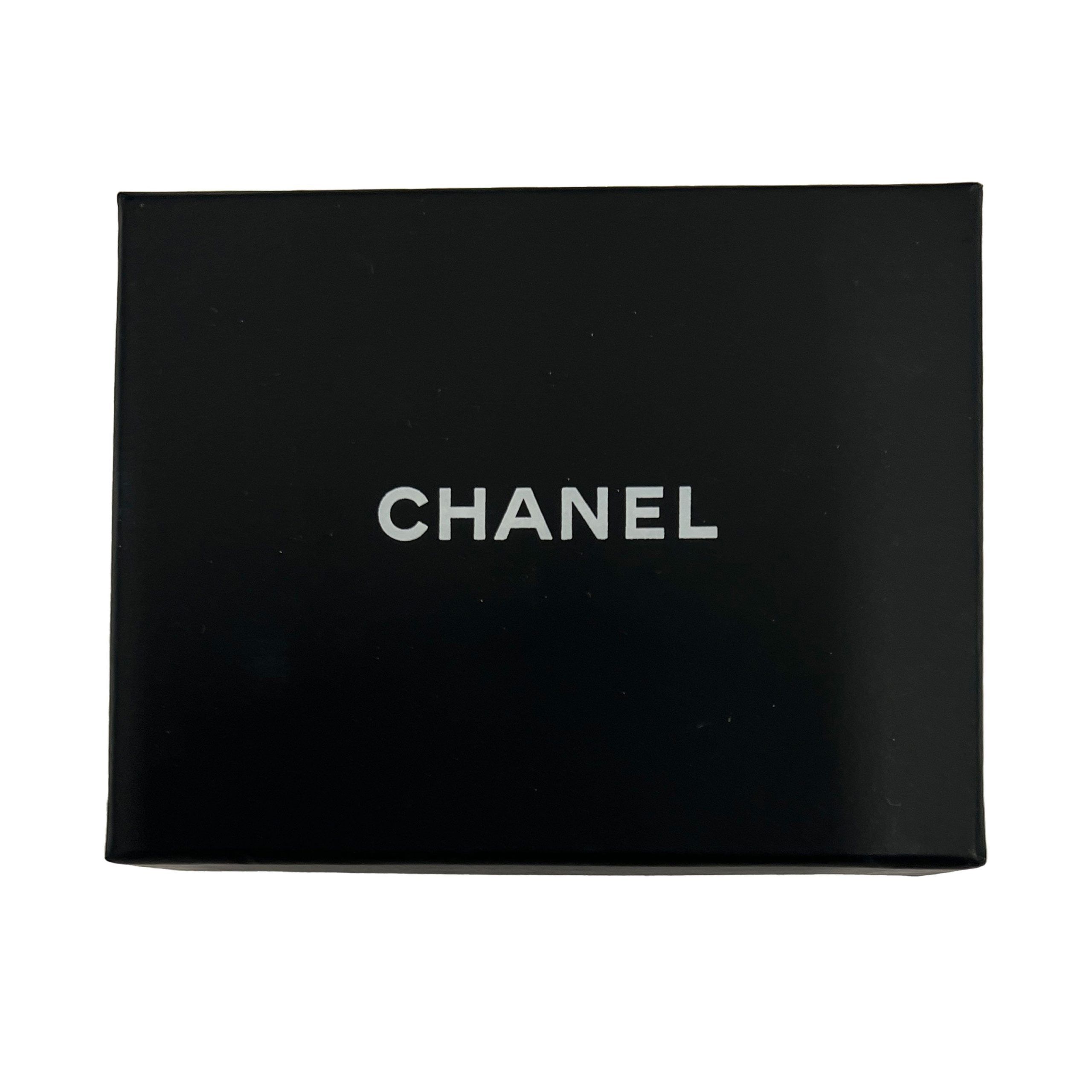 Chanel Chanel 2019 CC Crystal Drop Circle Silver Tone Earrings Size ONE SIZE - 4 Thumbnail
