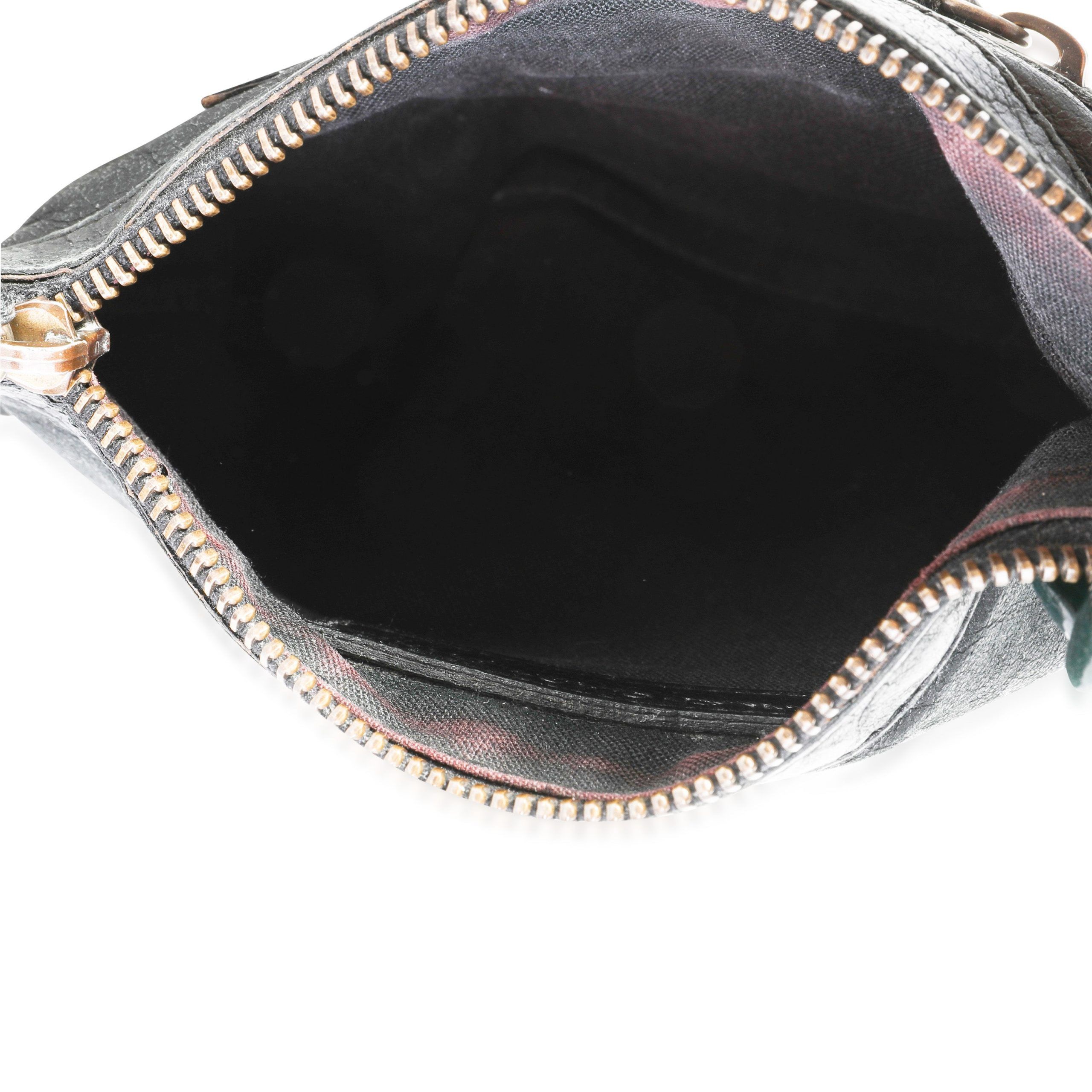 Balenciaga Balenciaga Black Lambskin Leather Porte-Monnaie Coin Purse Size ONE SIZE - 5 Thumbnail