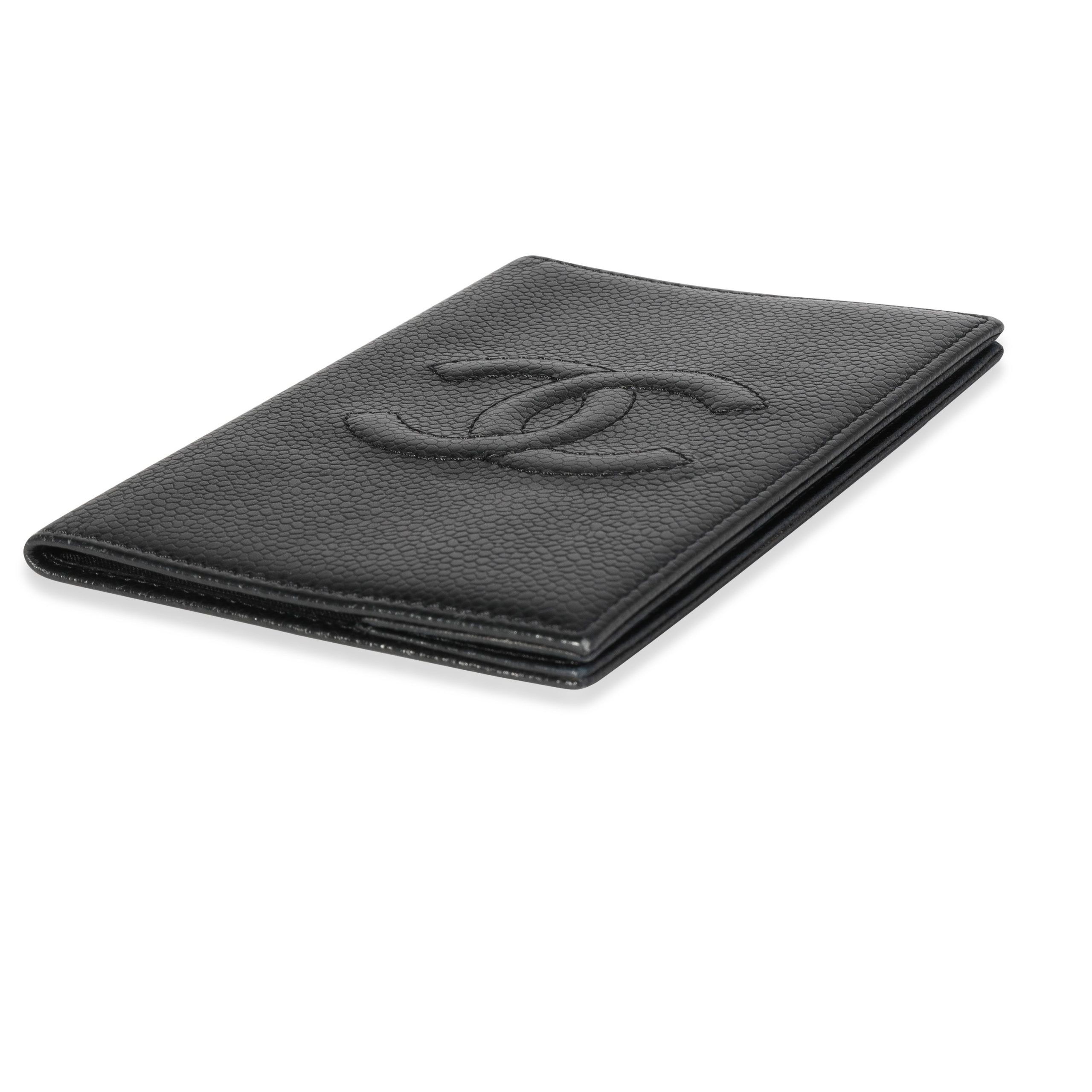 Chanel Chanel Black Caviar Timeless Passport Case Size ONE SIZE - 4 Thumbnail