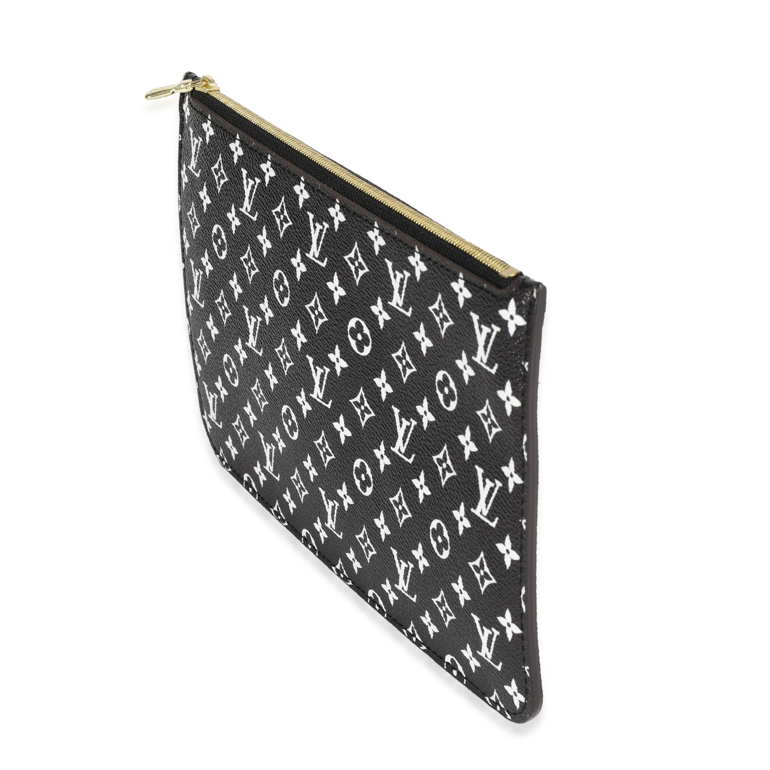 Louis Vuitton Louis Vuitton Black & White Monogram Canvas Neverfull Pochette Size ONE SIZE - 2 Thumbnail