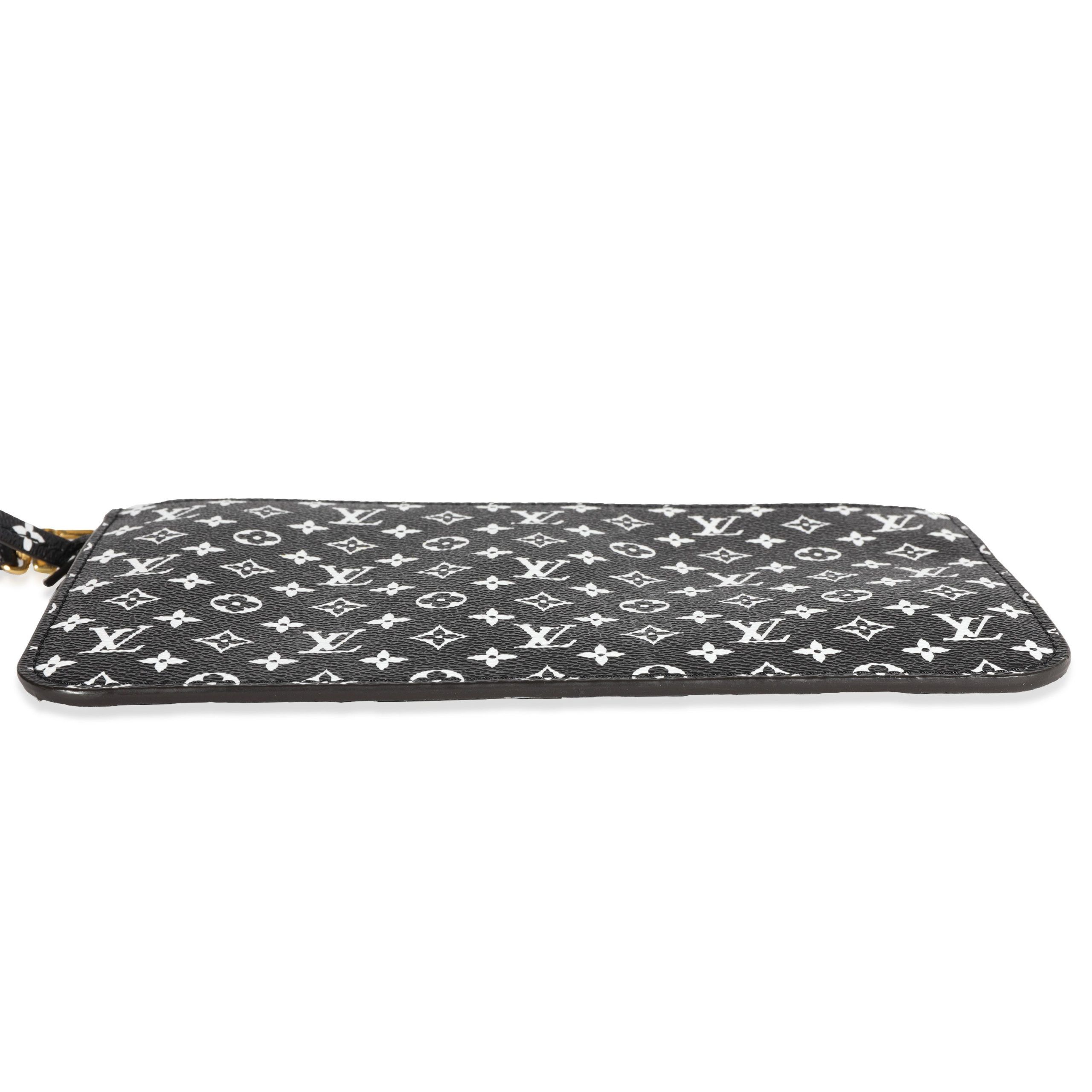 Louis Vuitton Louis Vuitton Black & White Monogram Canvas Neverfull Pochette Size ONE SIZE - 4 Thumbnail