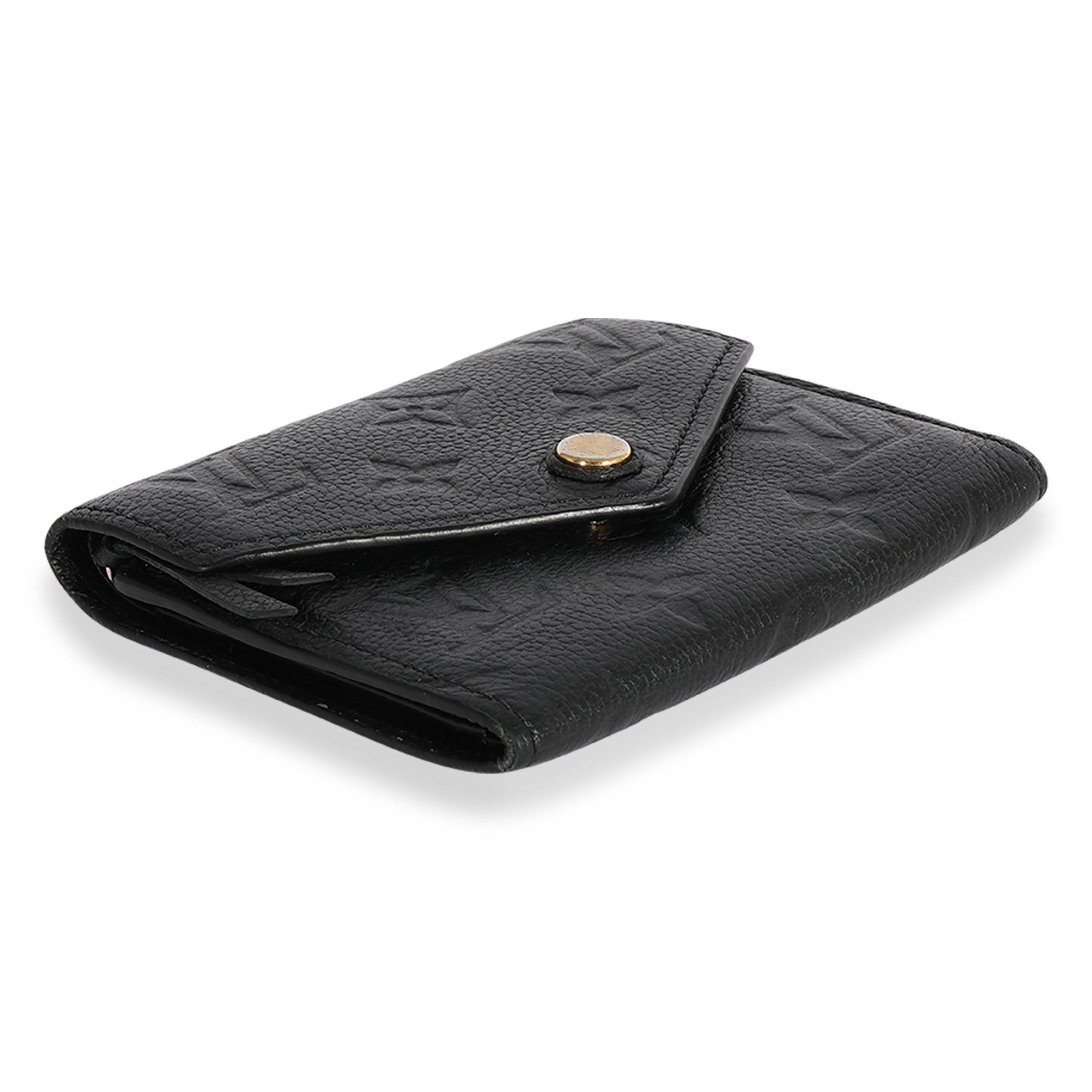 Louis Vuitton Louis Vuitton Black Monogram Empreinte Victorine Wallet Size ONE SIZE - 7 Thumbnail