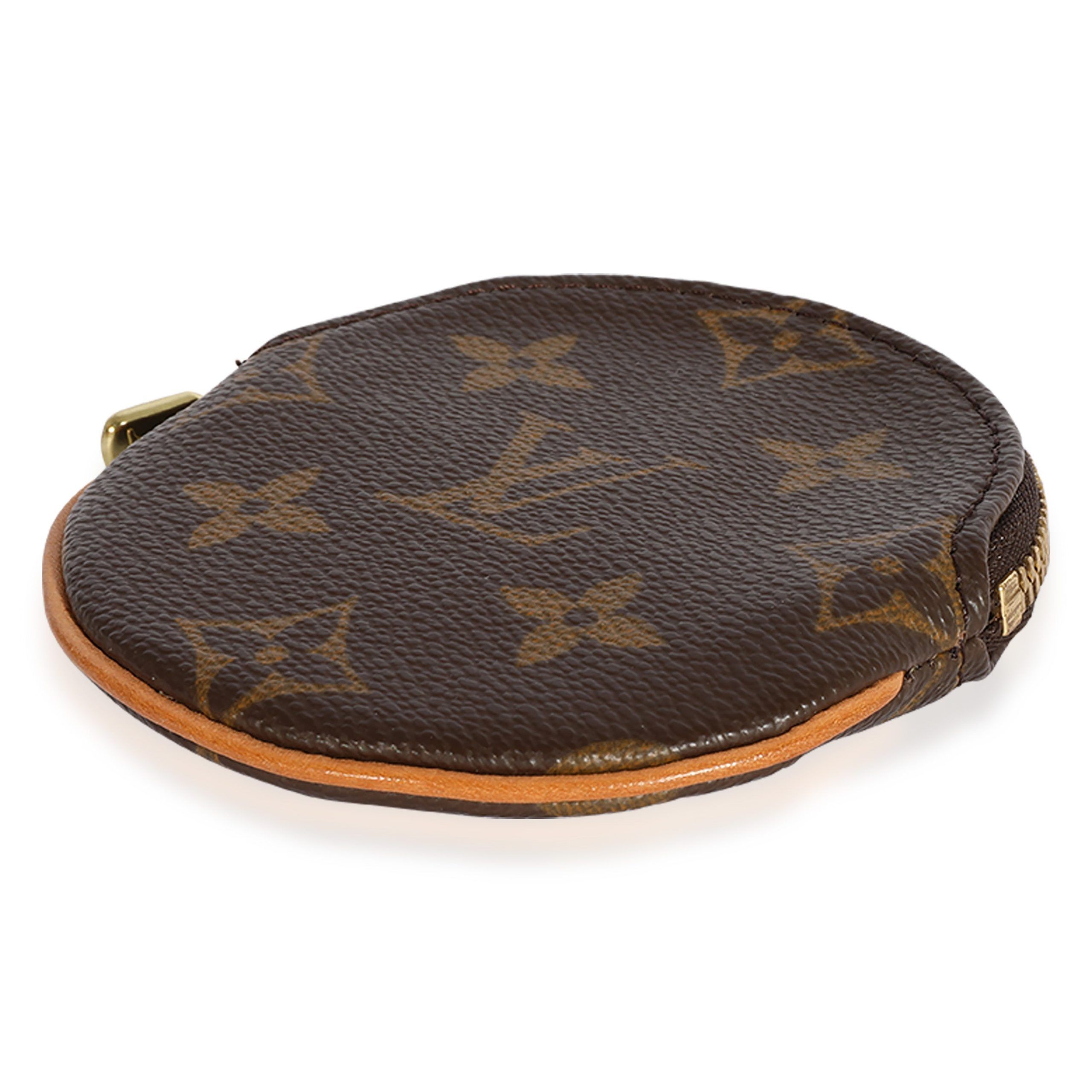 Louis Vuitton Louis Vuitton Monogram Canvas Round Coin Purse Size ONE SIZE - 6 Thumbnail