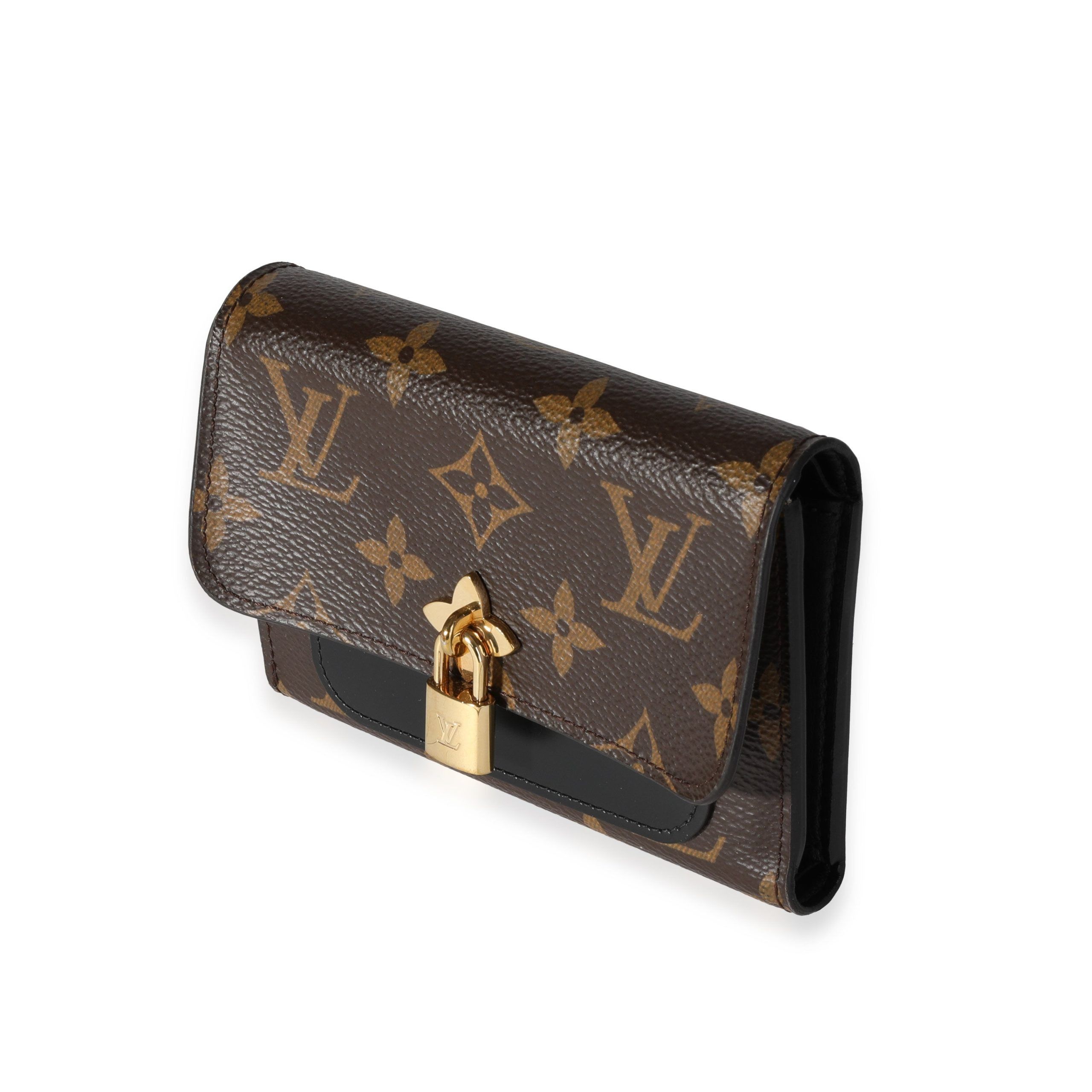 Louis Vuitton Louis Vuitton Monogram Canvas Flower Compact Wallet Size ONE SIZE - 2 Thumbnail