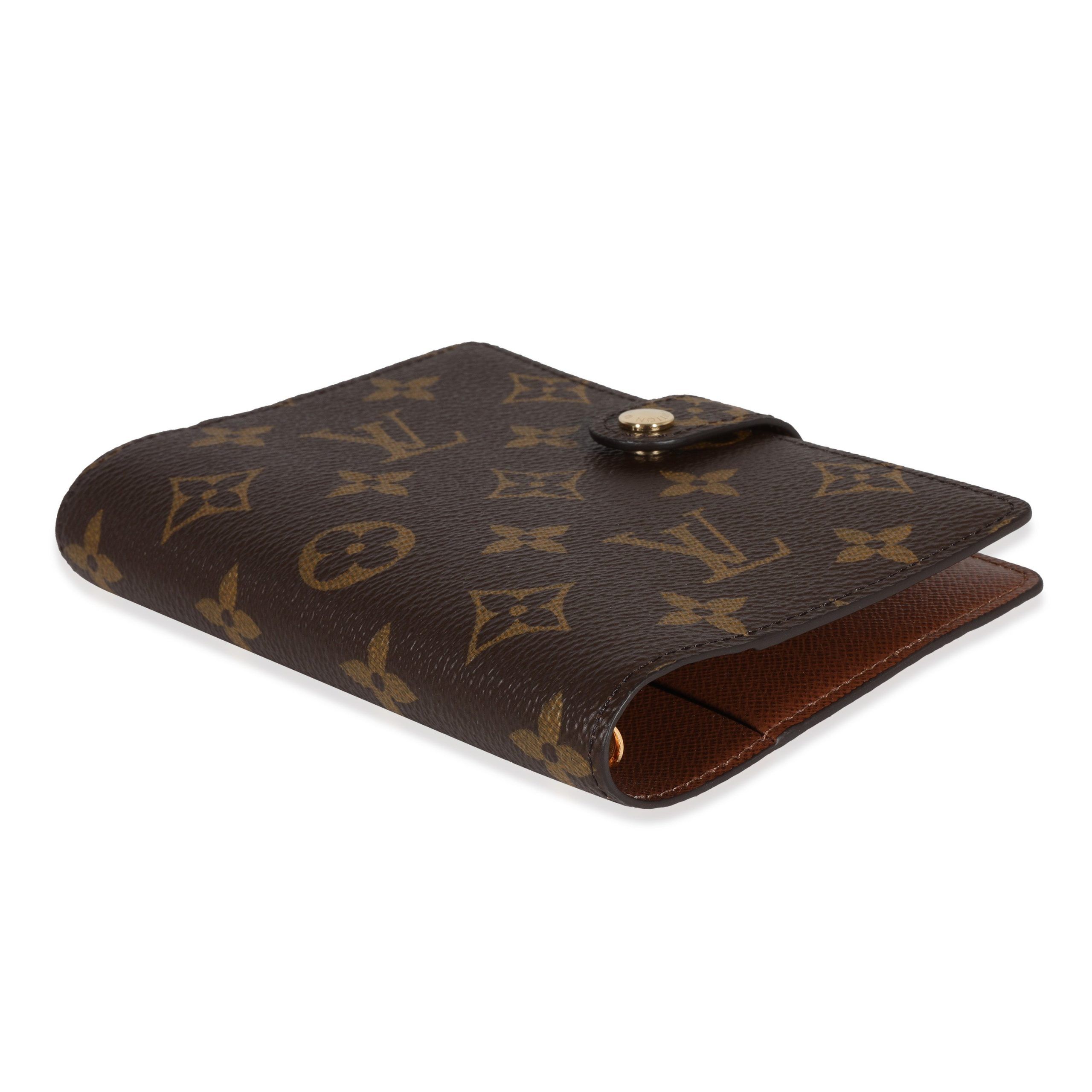 Louis Vuitton Louis Vuitton Monogram Canvas Small Ring Agenda Cover Size ONE SIZE - 4 Thumbnail