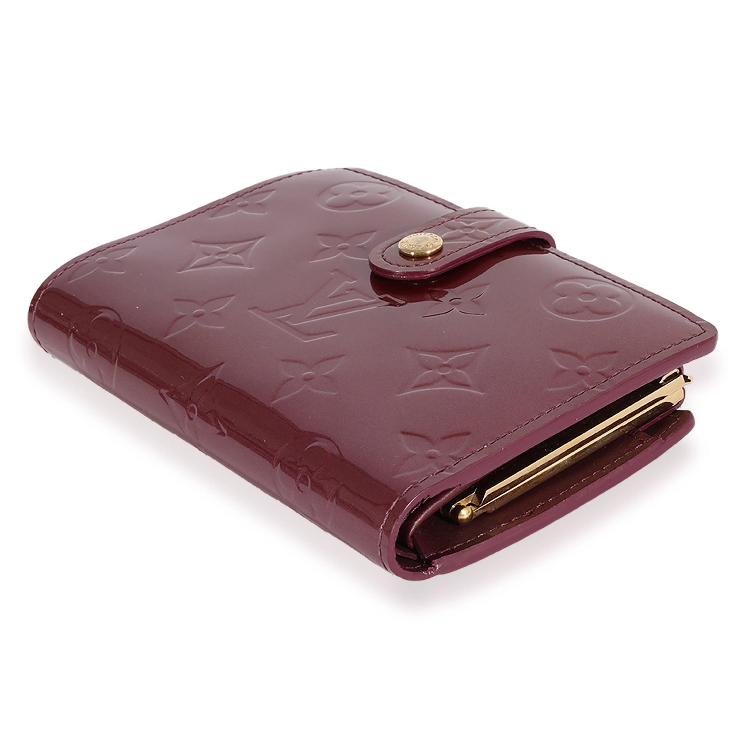 Louis Vuitton Louis Vuitton Violette Monogram Vernis French Purse Wallet Size ONE SIZE - 4 Thumbnail
