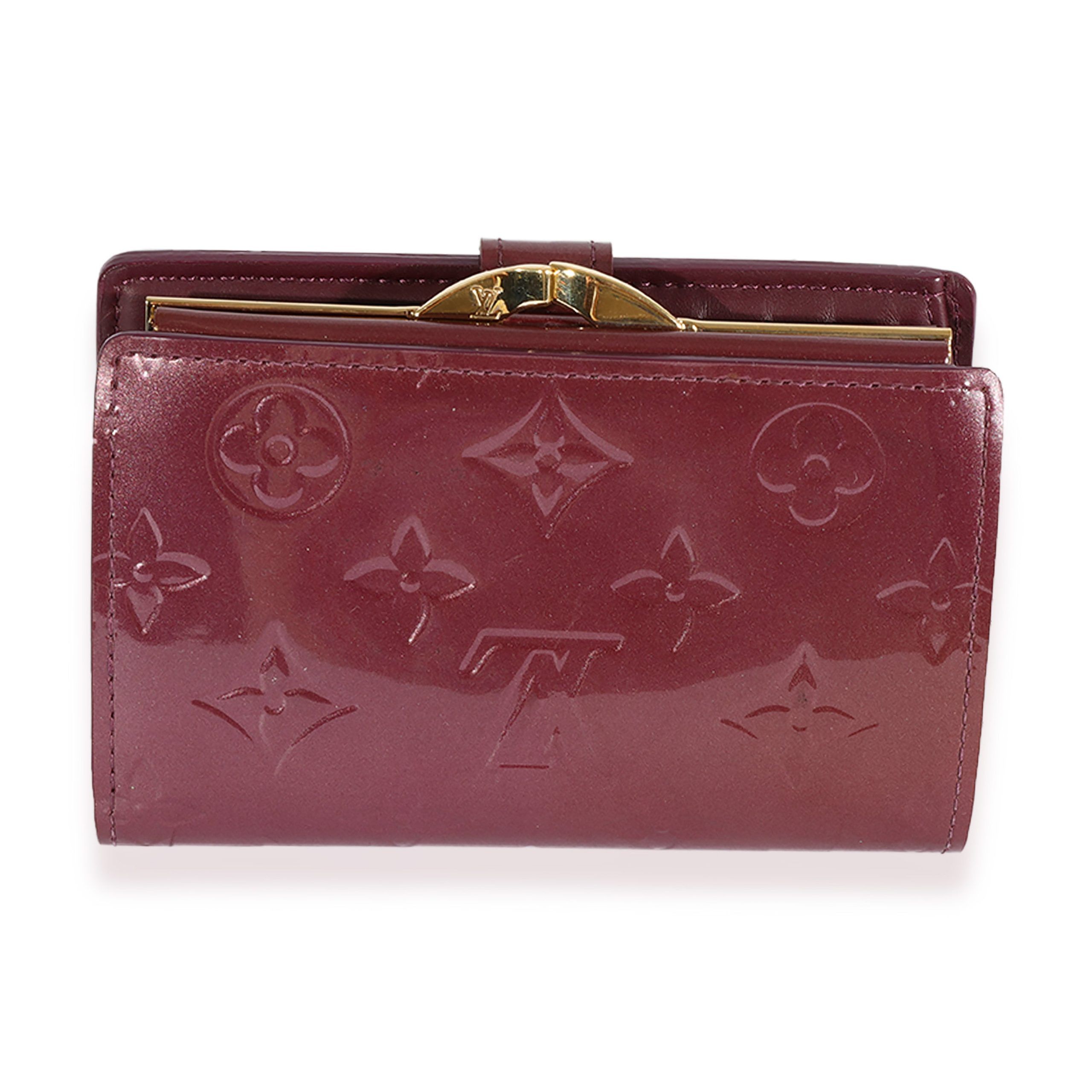 Louis Vuitton Louis Vuitton Violette Monogram Vernis French Purse Wallet Size ONE SIZE - 3 Thumbnail