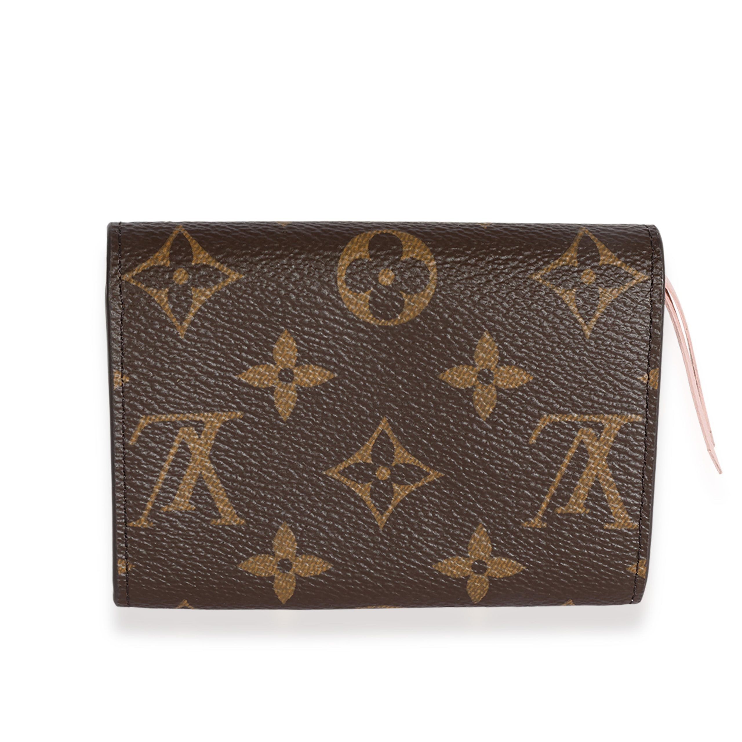 Louis Vuitton Monogram Canvas & Rose Ballerine Rosalie Wallet Size ONE SIZE - 3 Thumbnail