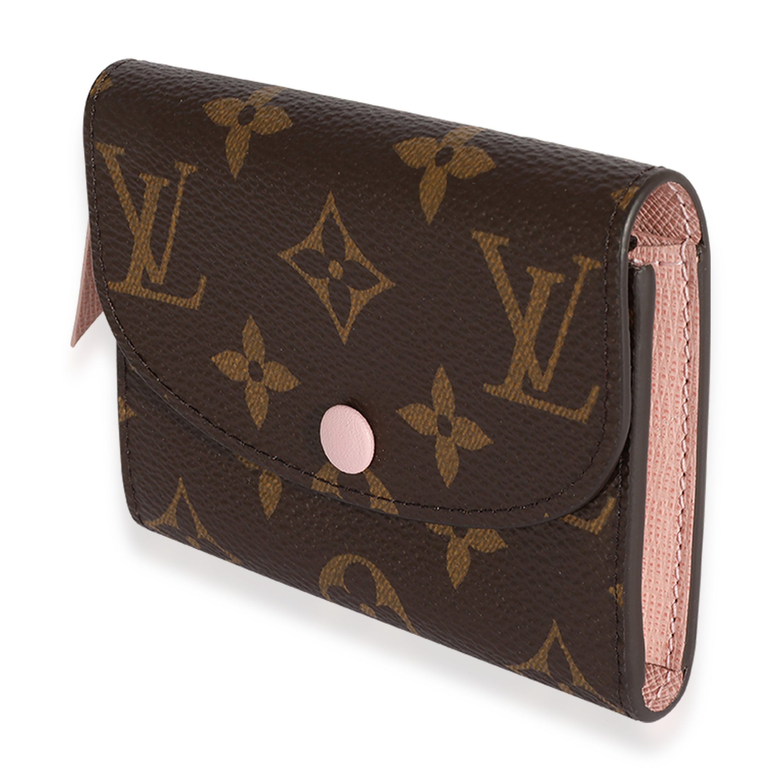 Louis Vuitton Monogram Canvas & Rose Ballerine Rosalie Wallet Size ONE SIZE - 2 Thumbnail