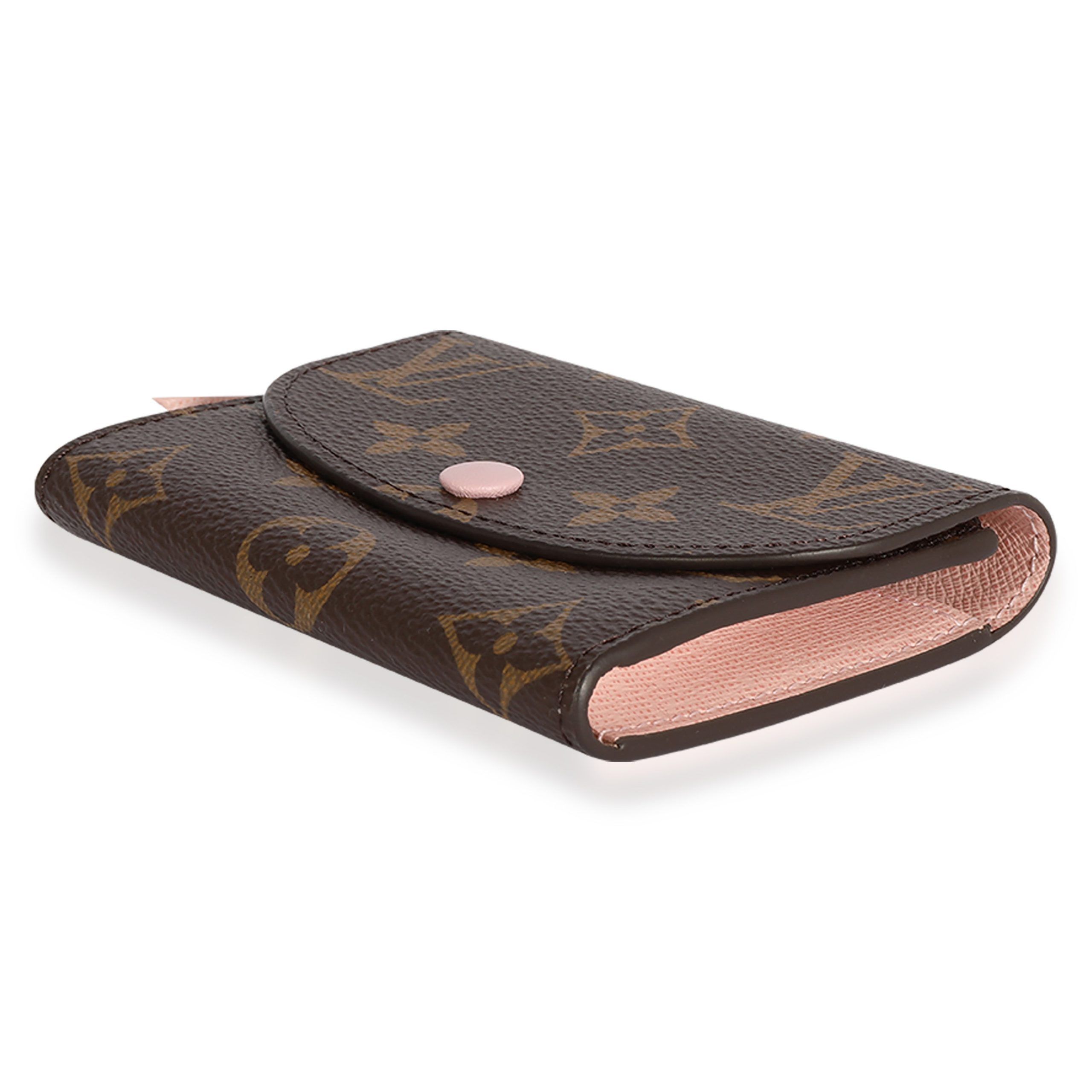 Louis Vuitton Monogram Canvas & Rose Ballerine Rosalie Wallet Size ONE SIZE - 6 Thumbnail