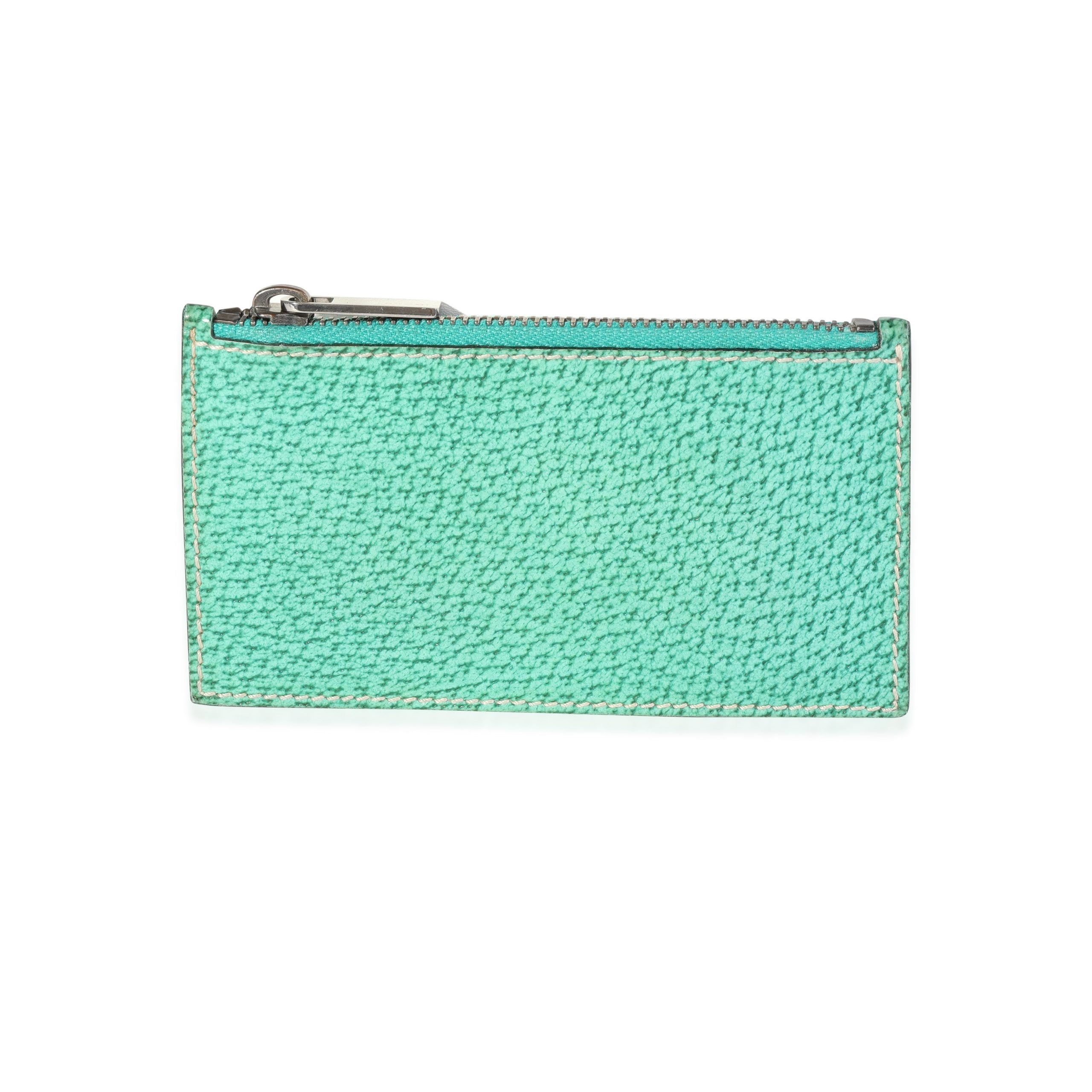 Gucci Gucci Green Printed Coated Canvas Coin Pouch Size ONE SIZE - 3 Thumbnail