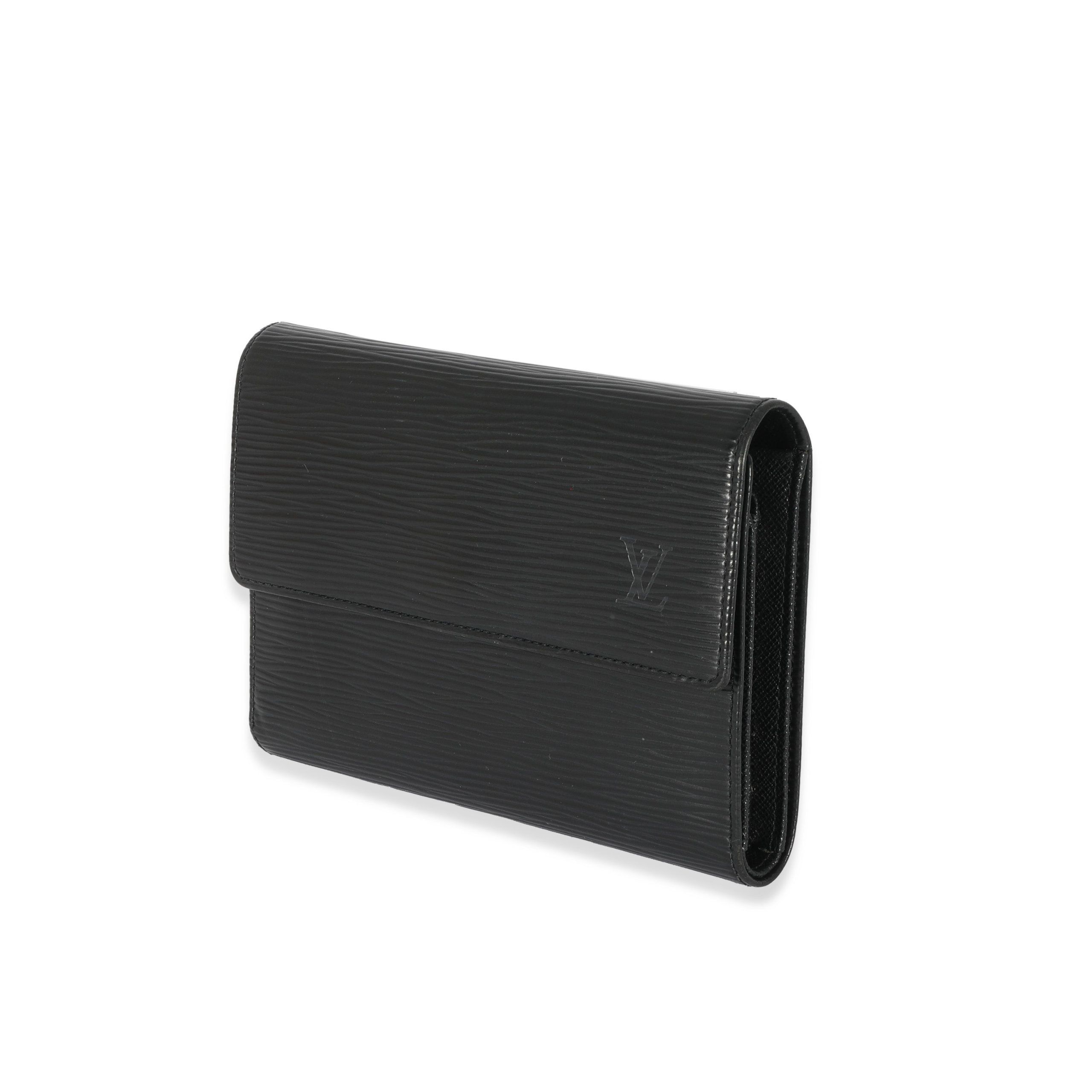 Louis Vuitton Louis Vuitton Black Epi Porte Tresor Wallet Size ONE SIZE - 2 Thumbnail