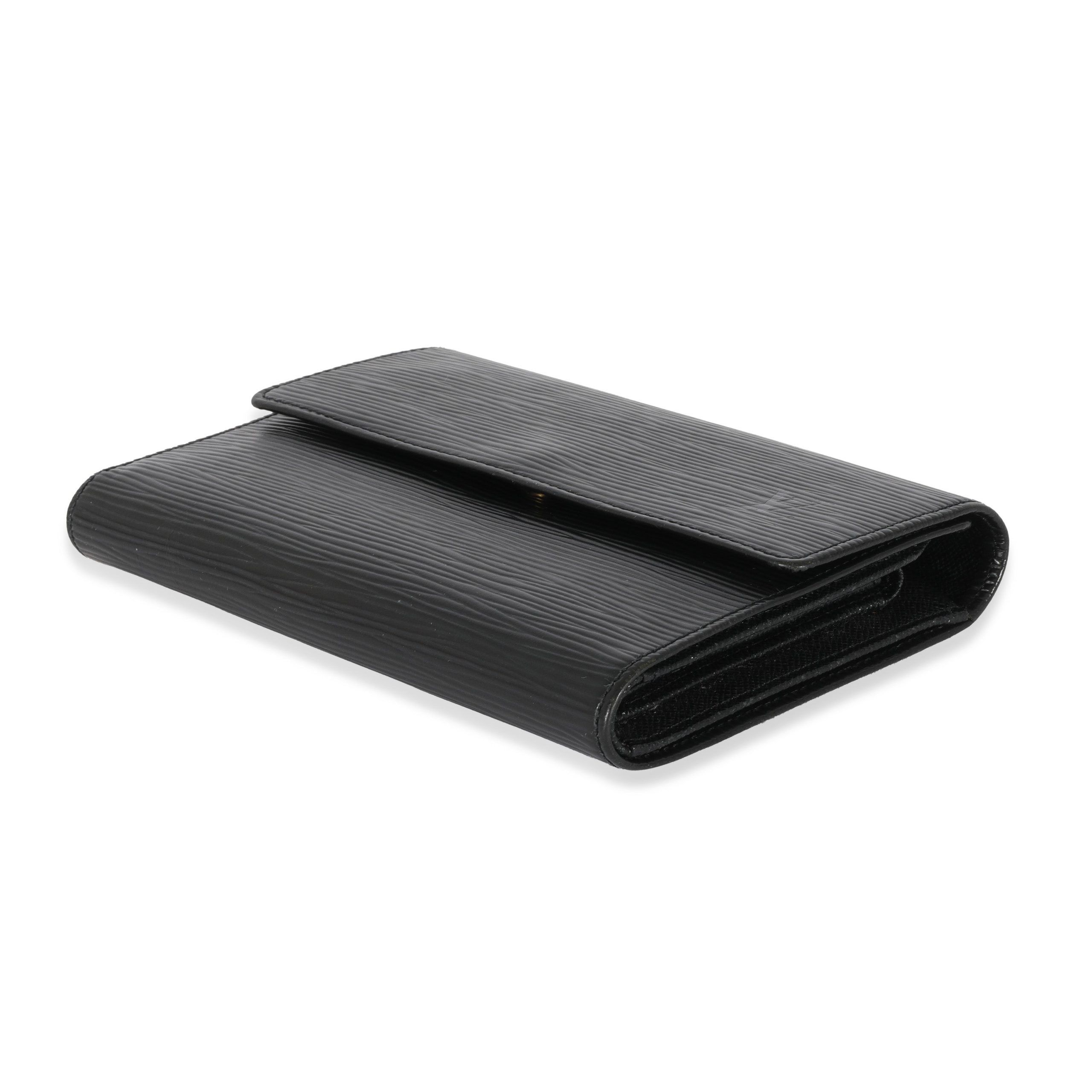 Louis Vuitton Louis Vuitton Black Epi Porte Tresor Wallet Size ONE SIZE - 6 Thumbnail