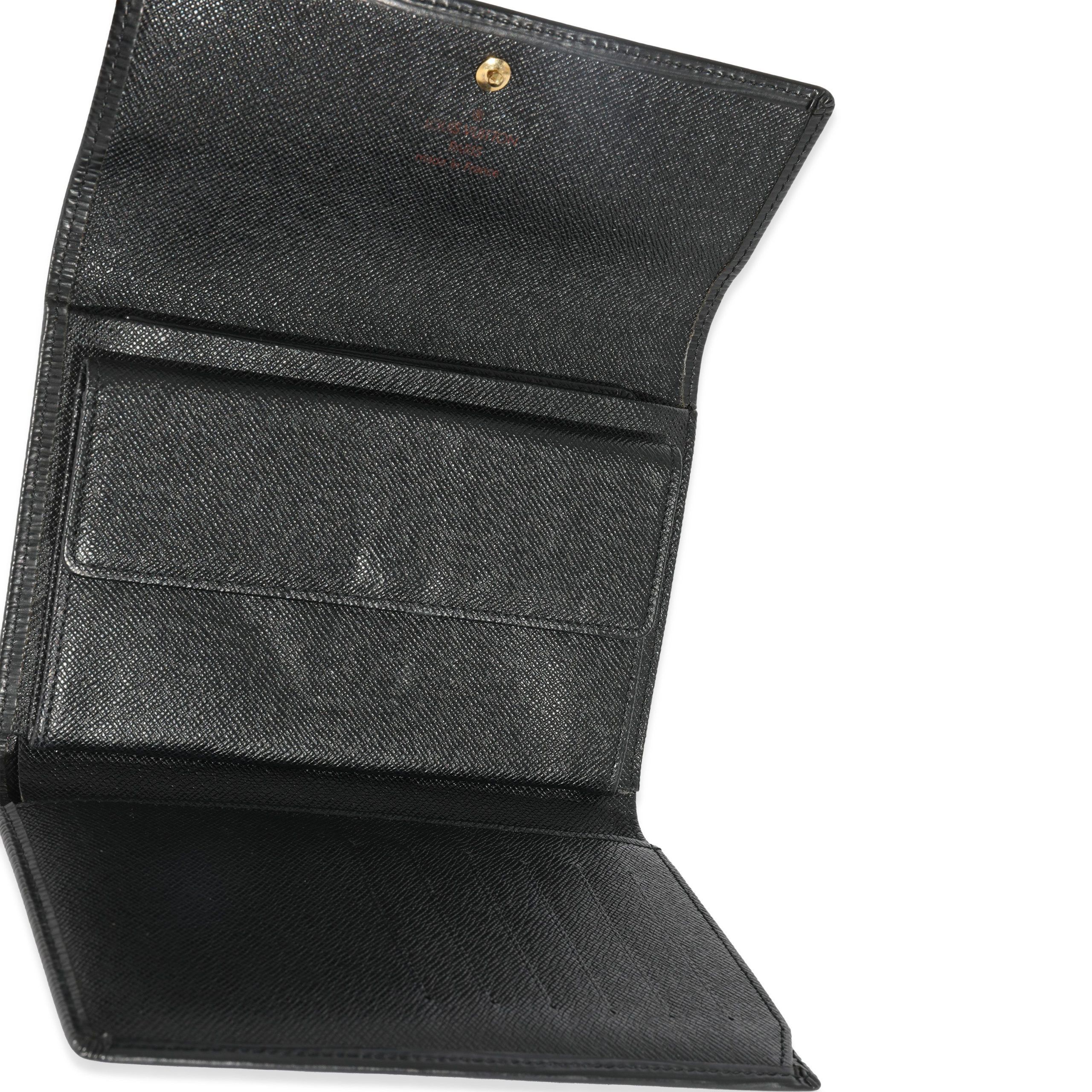 Louis Vuitton Louis Vuitton Black Epi Porte Tresor Wallet Size ONE SIZE - 7 Thumbnail
