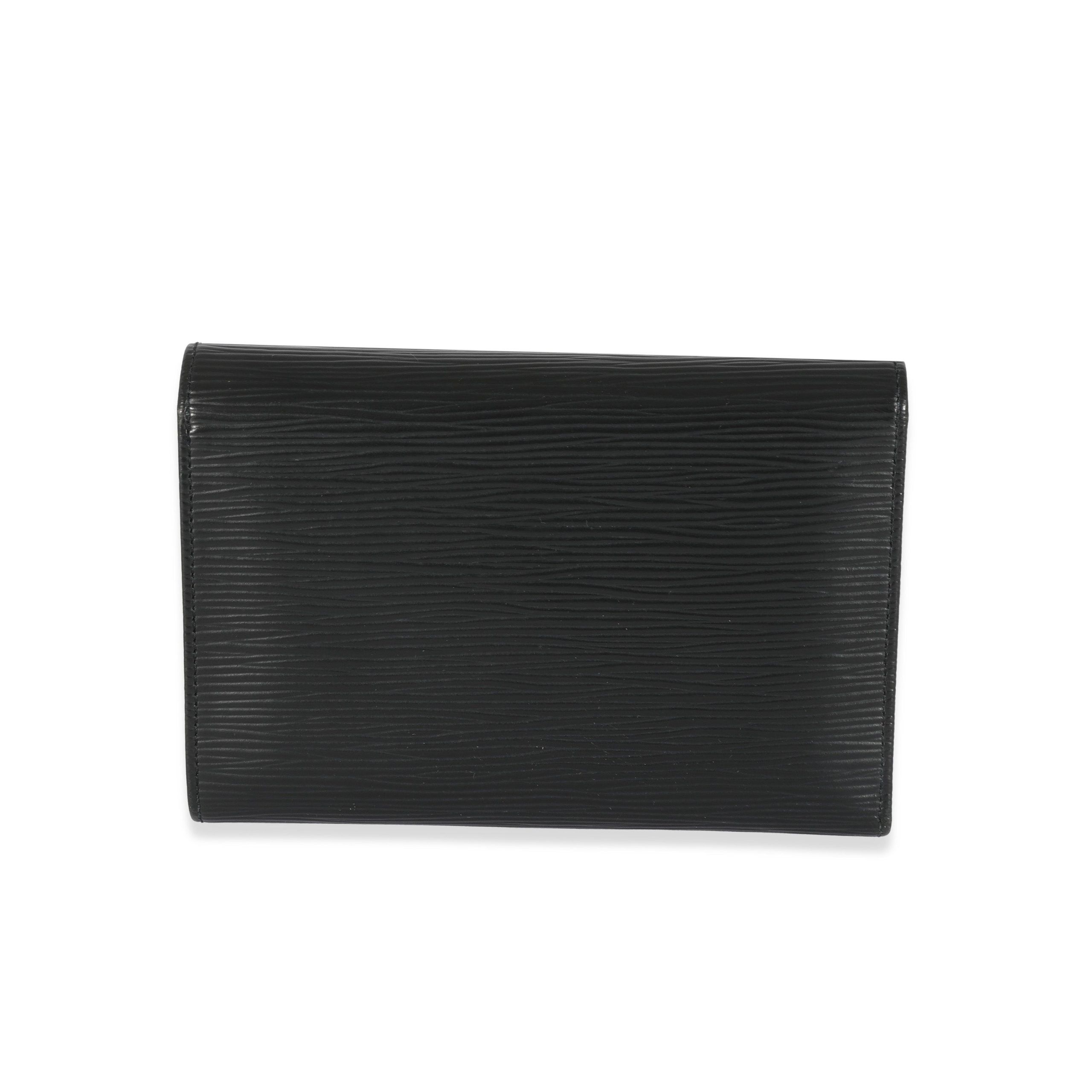 Louis Vuitton Louis Vuitton Black Epi Porte Tresor Wallet Size ONE SIZE - 3 Thumbnail