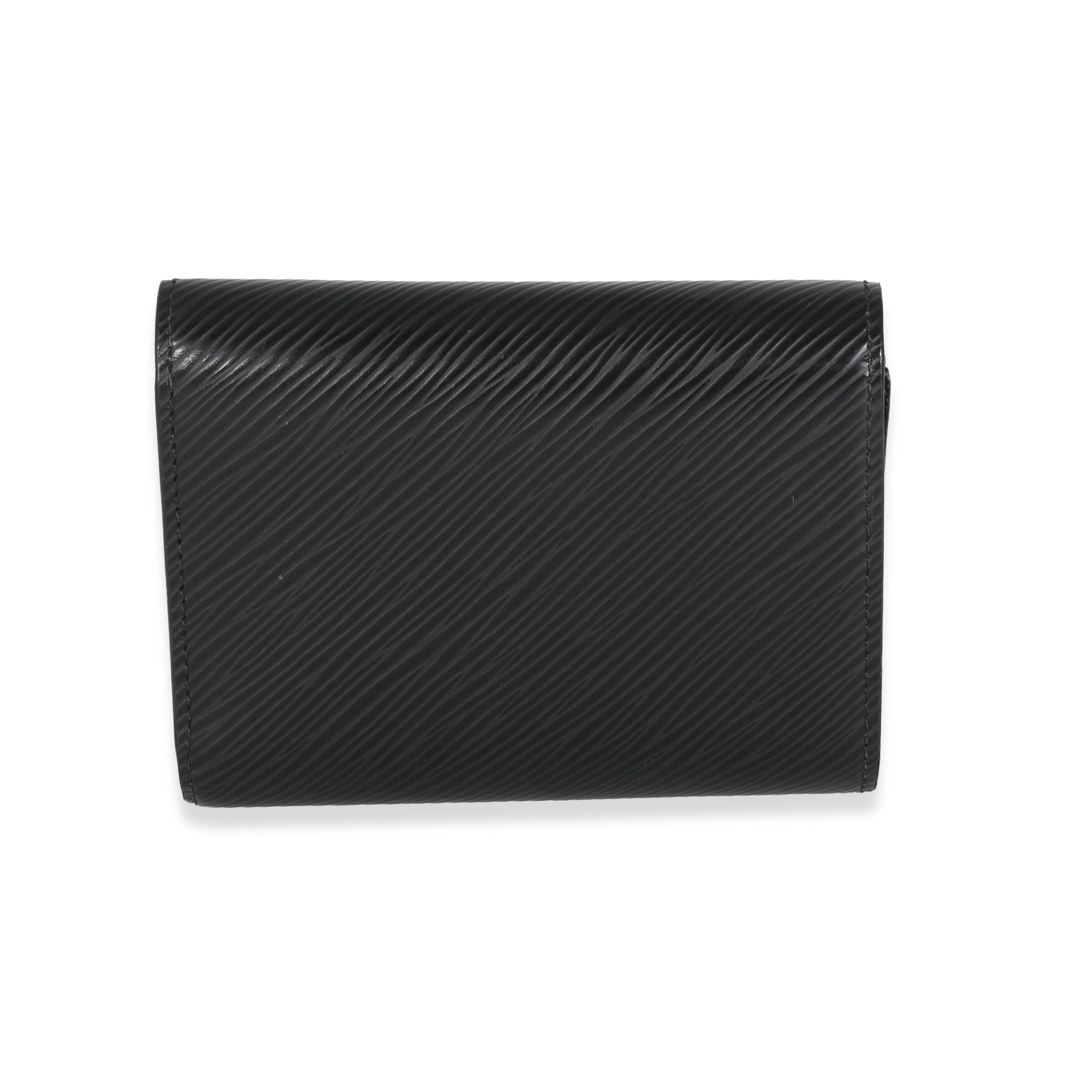 Louis Vuitton Louis Vuitton Black Epi Twist Compact Wallet Size ONE SIZE - 3 Thumbnail