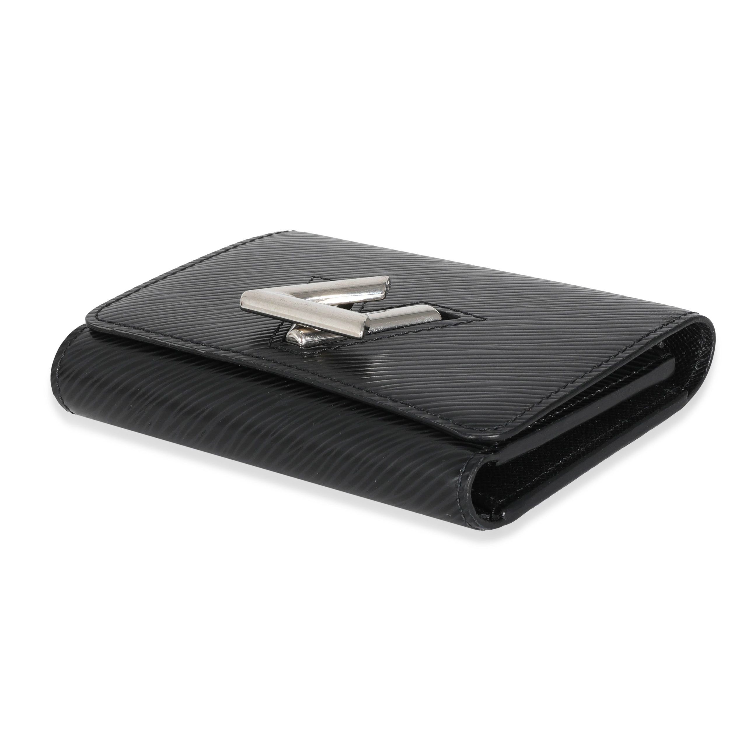 Louis Vuitton Louis Vuitton Black Epi Twist Compact Wallet Size ONE SIZE - 6 Thumbnail