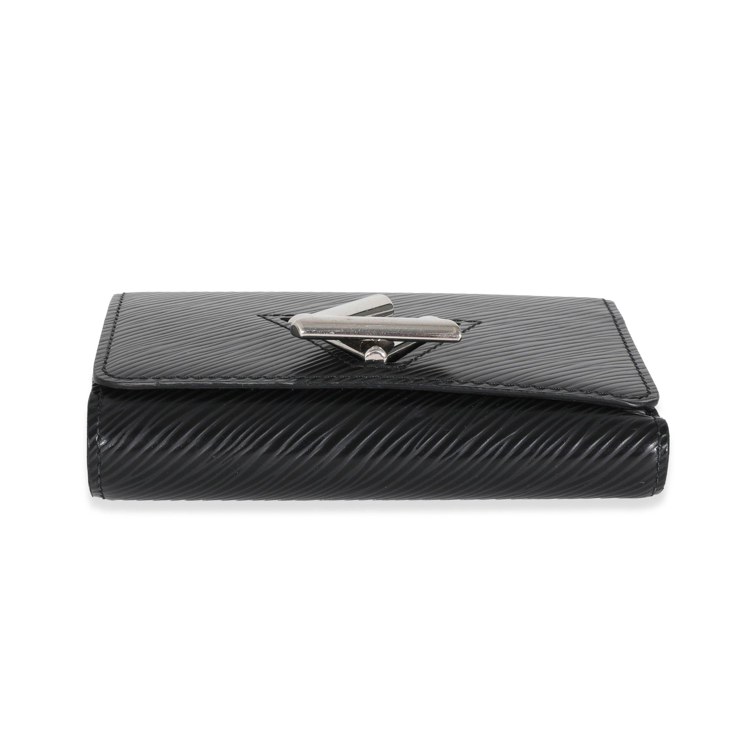 Louis Vuitton Louis Vuitton Black Epi Twist Compact Wallet Size ONE SIZE - 4 Thumbnail