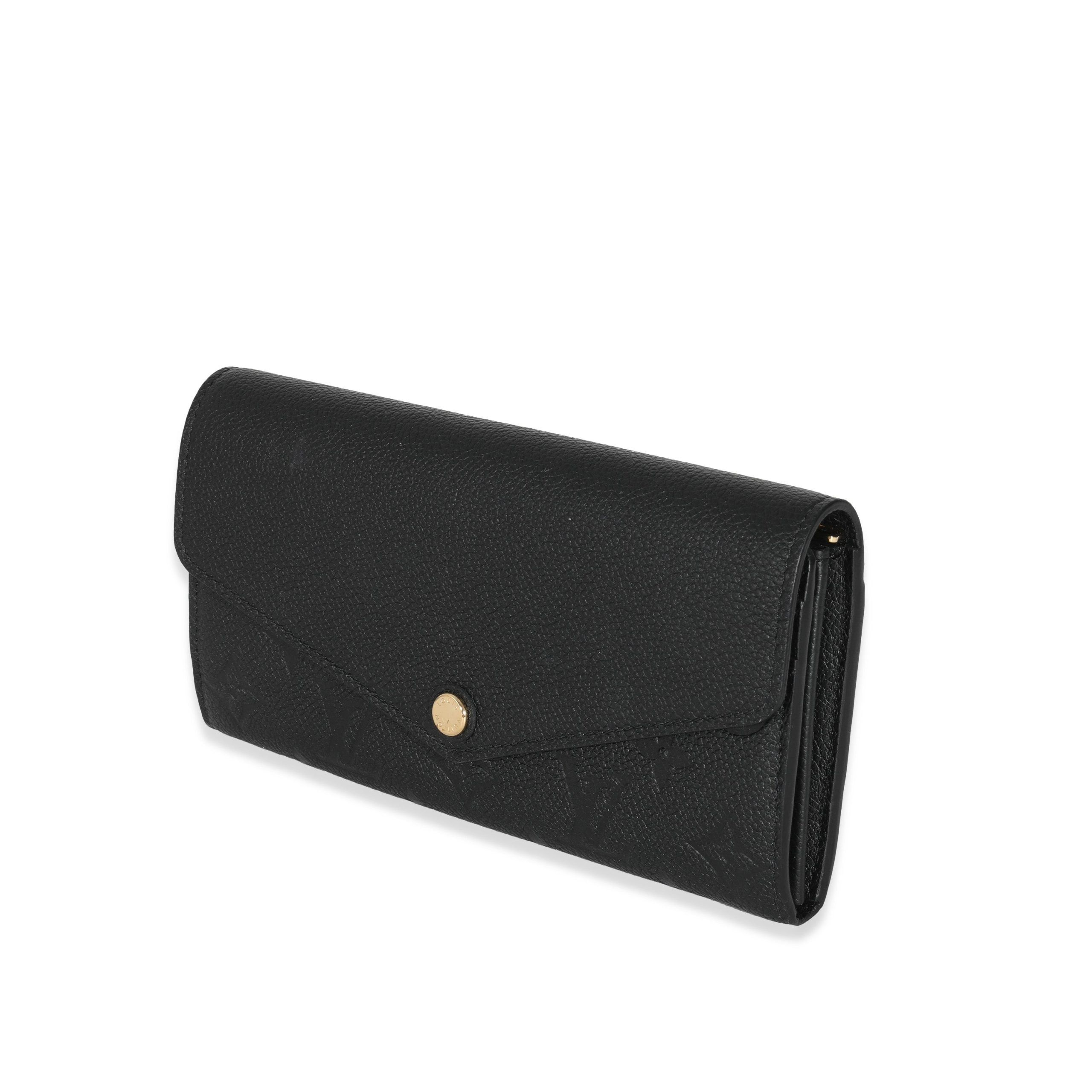 Louis Vuitton Louis Vuitton Black Empreinte Sarah Wallet Size ONE SIZE - 2 Thumbnail
