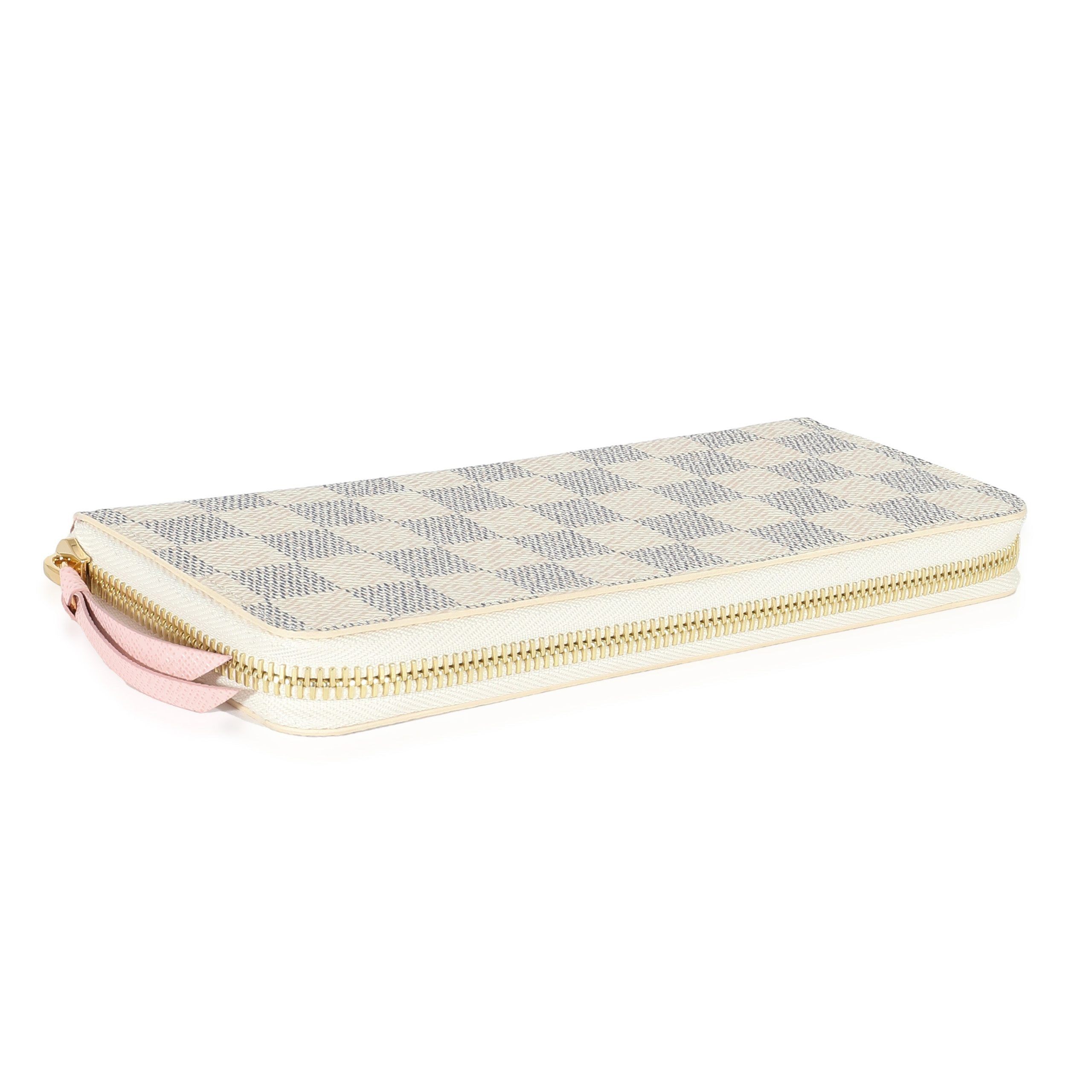 Louis Vuitton Louis Vuitton Damier Azur Canvas Clemence Wallet Size ONE SIZE - 6 Thumbnail