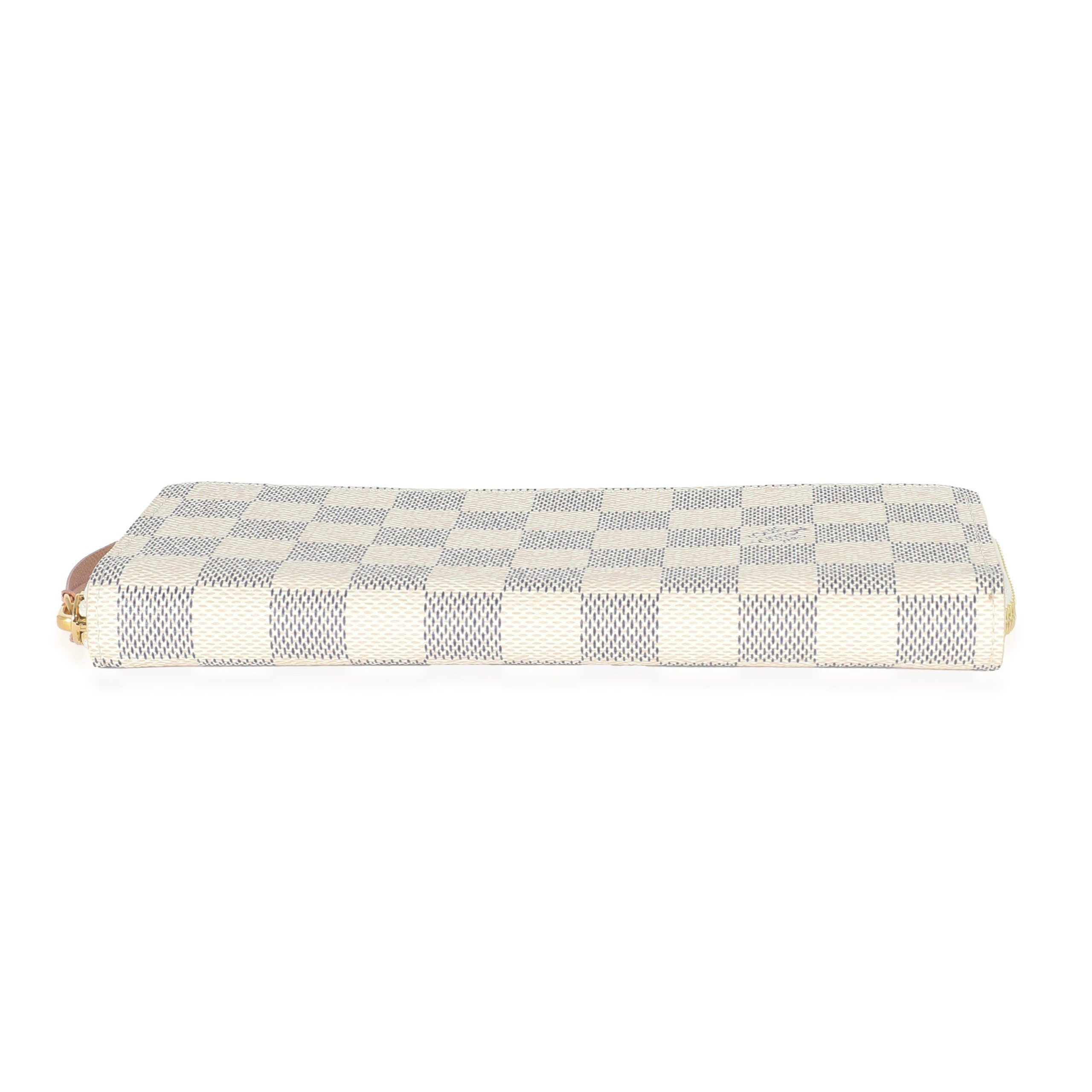 Louis Vuitton Louis Vuitton Damier Azur Canvas Clemence Wallet Size ONE SIZE - 5 Thumbnail