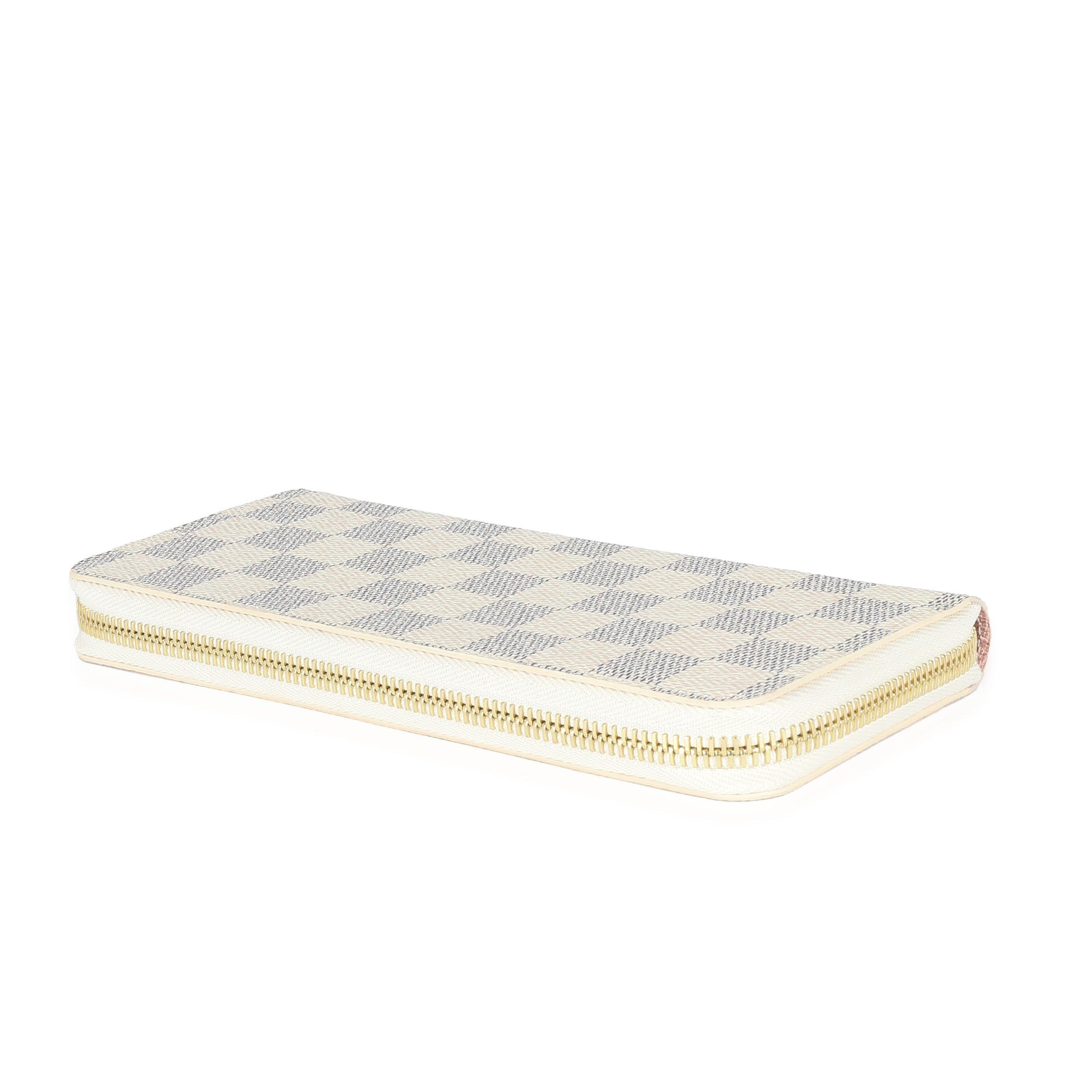 Louis Vuitton Louis Vuitton Damier Azur Canvas Clemence Wallet Size ONE SIZE - 7 Thumbnail