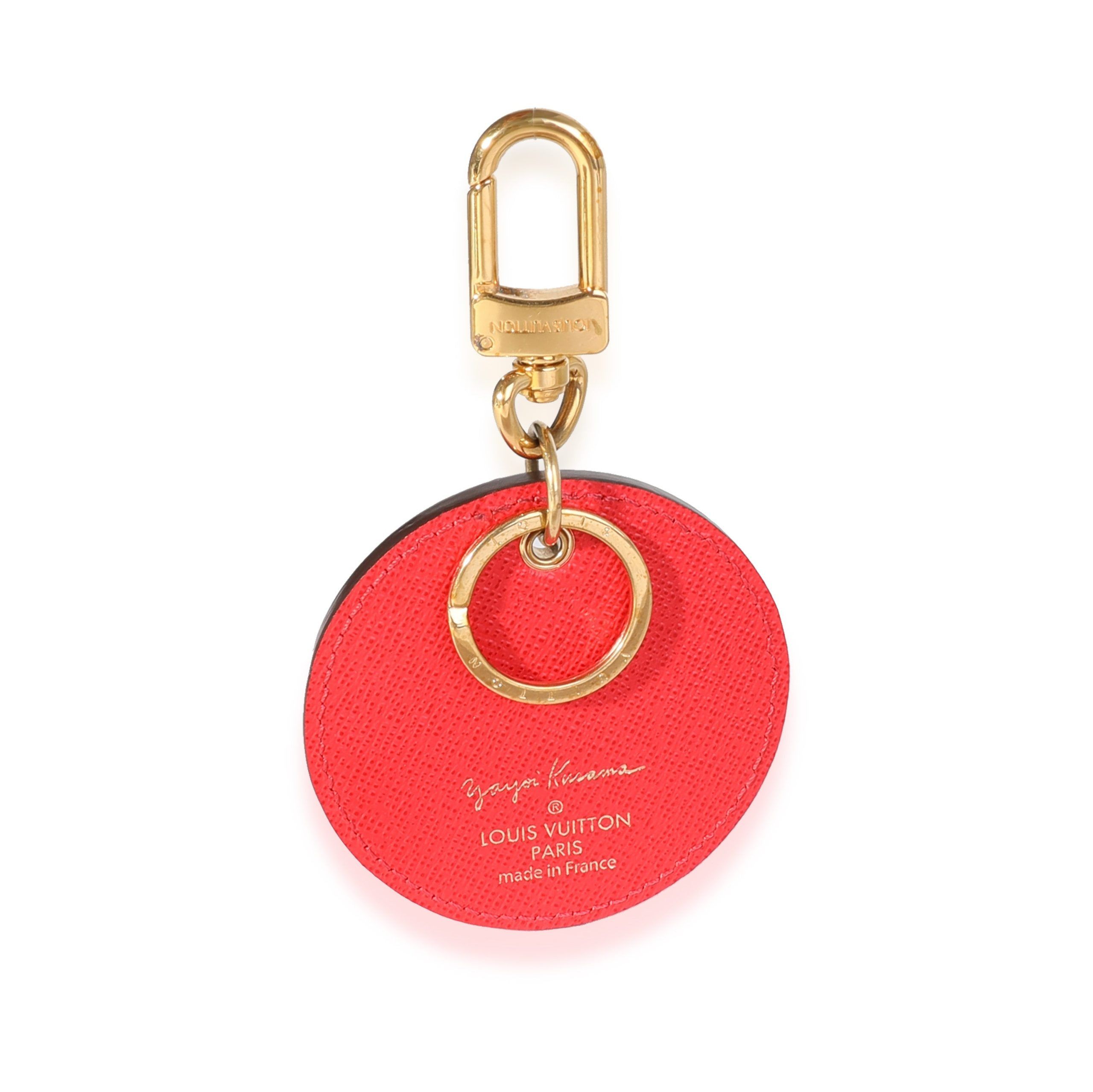 Louis Vuitton Louis Vuitton x Yayoi Kusama Red Infinity Dots Monogram Canvas Bag Charm Size ONE SIZE - 3 Thumbnail