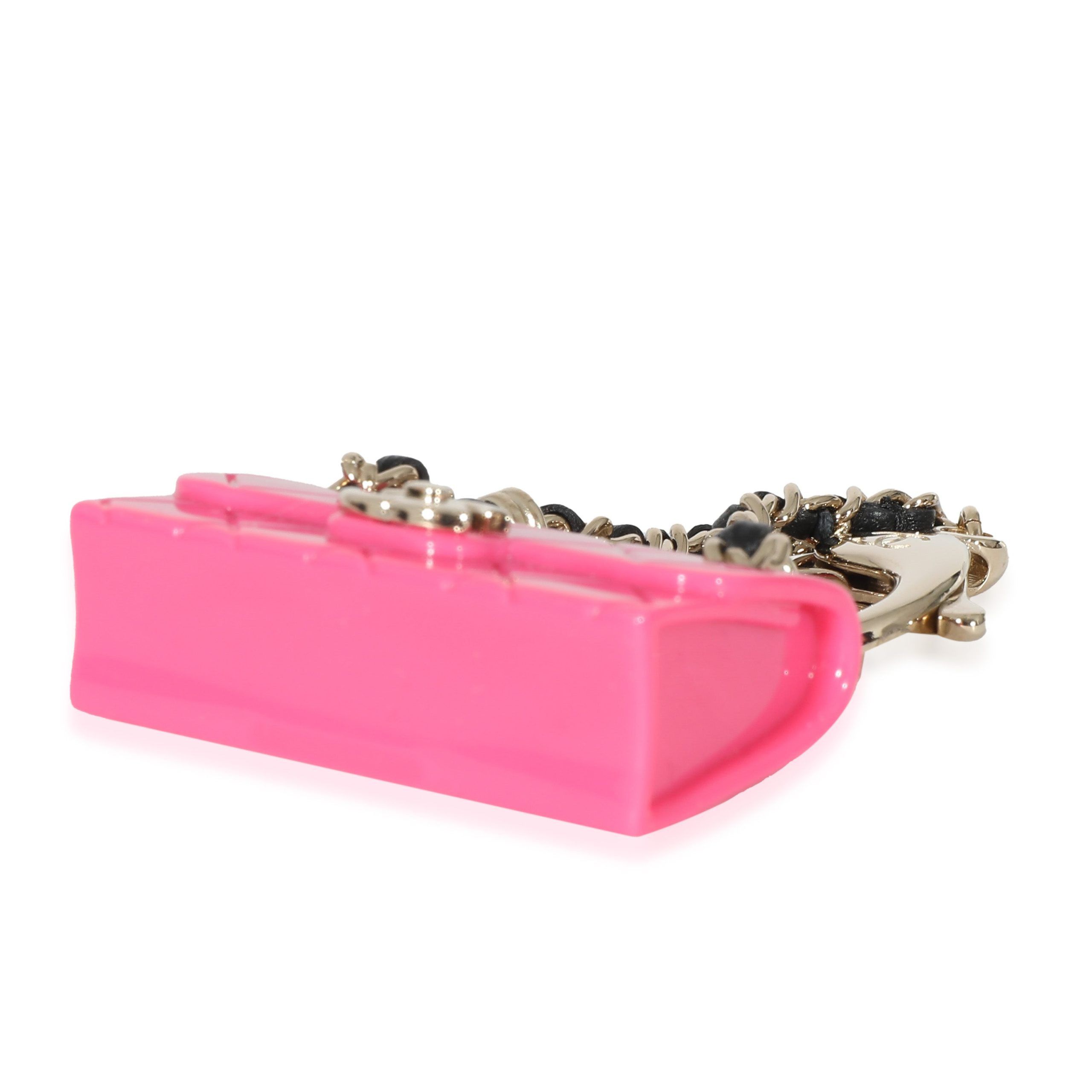 Chanel Chanel Pink Resin Icon Bag Charm Size ONE SIZE - 5 Thumbnail