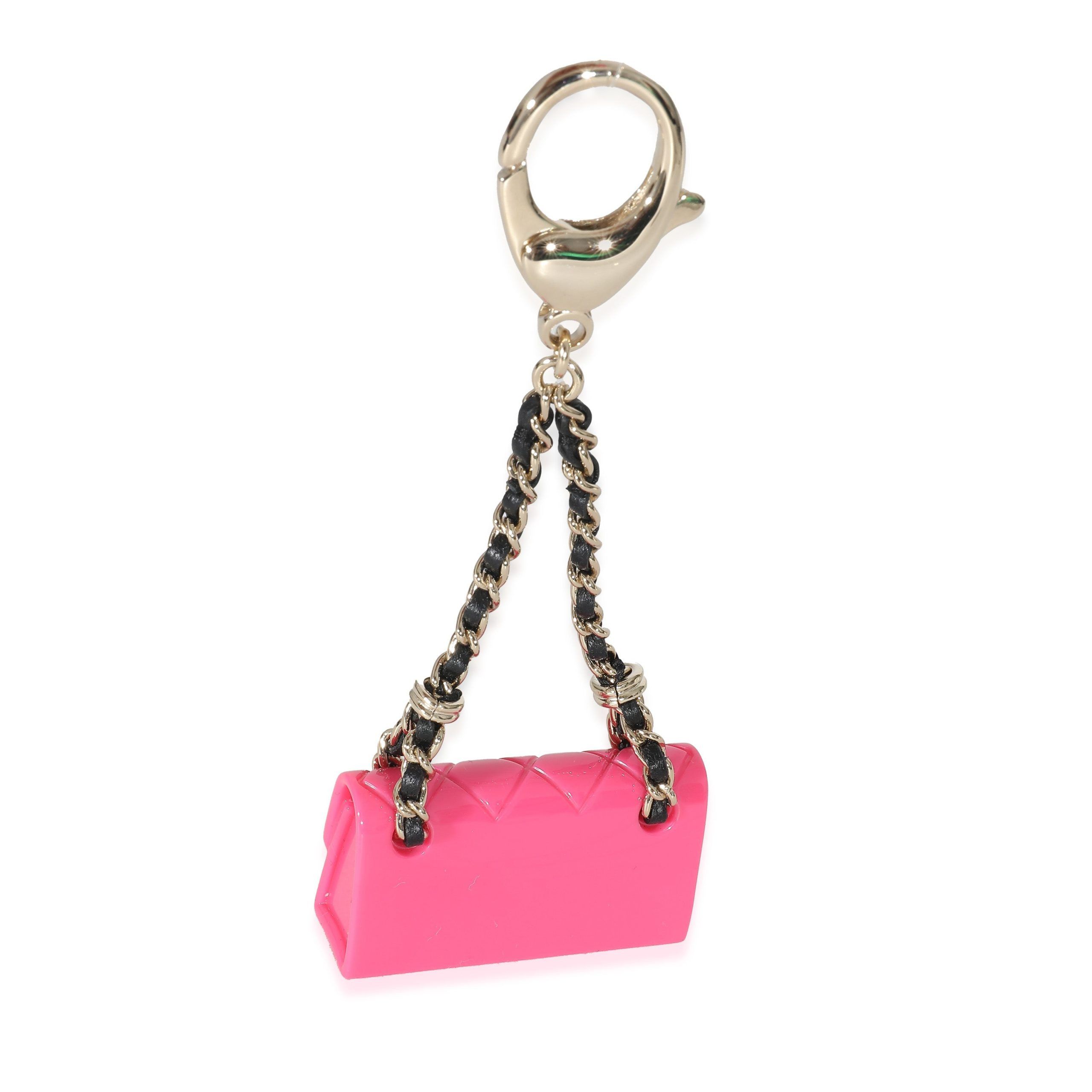 Chanel Chanel Pink Resin Icon Bag Charm Size ONE SIZE - 3 Thumbnail