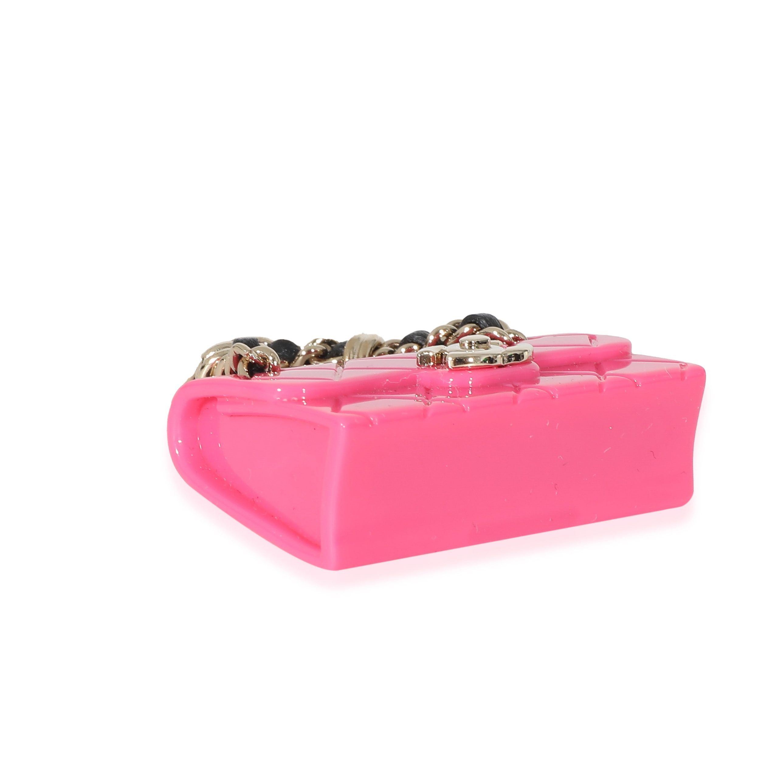 Chanel Chanel Pink Resin Icon Bag Charm Size ONE SIZE - 6 Thumbnail
