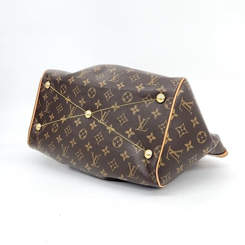 Louis Vuitton LOUIS VUITTON Tivoli GM Brown Monogram Shoulder Bag Size ONE SIZE - 5 Thumbnail