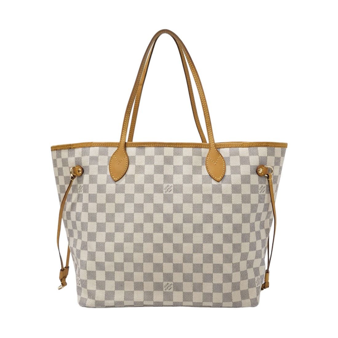 Louis Vuitton LOUIS VUITTON Neverfull Damier Azur MM Tote Bag Size ONE SIZE - 2 Thumbnail