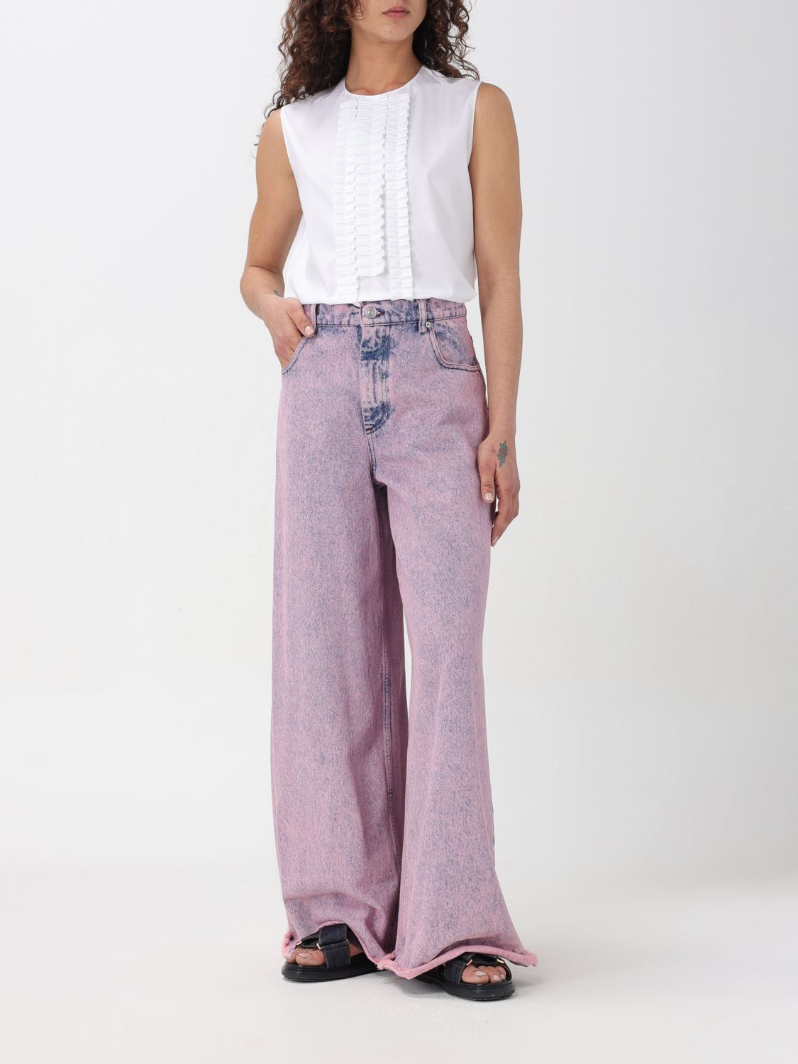 Marni Marni Shirt Woman White Size XS / US 0-2 / IT 36-38 - 2 Thumbnail