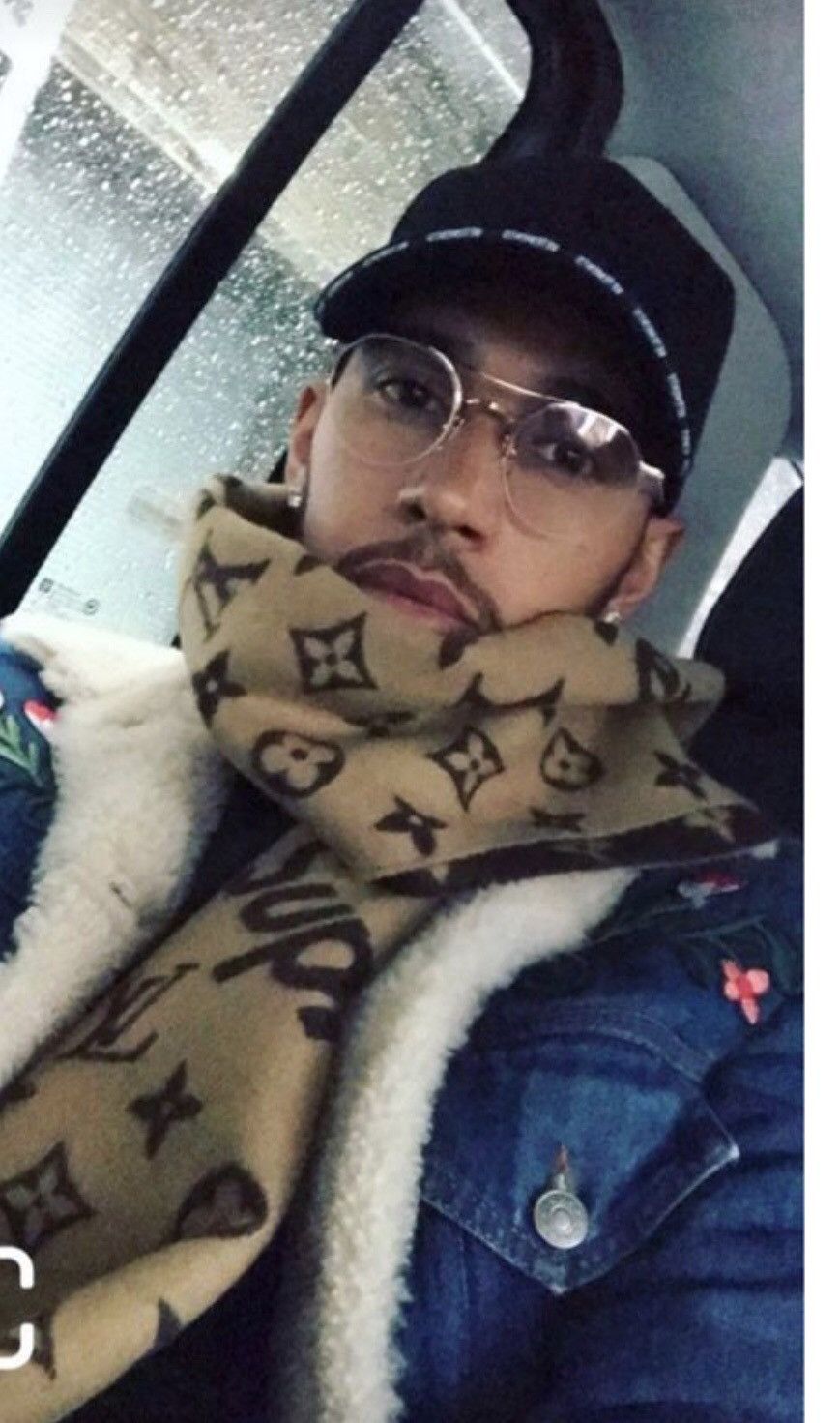 Louis Vuitton × Supreme Brown Monogram Scarf 🧣 Size ONE SIZE - 13 Thumbnail