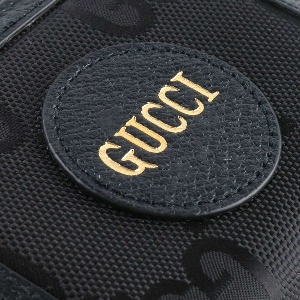 Gucci GUCCI - Off The Grid wallet in black leather and canvas Size ONE SIZE - 5 Thumbnail