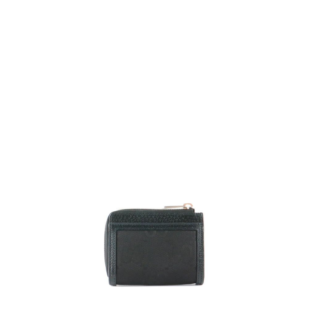Gucci GUCCI - Off The Grid wallet in black leather and canvas Size ONE SIZE - 3 Thumbnail