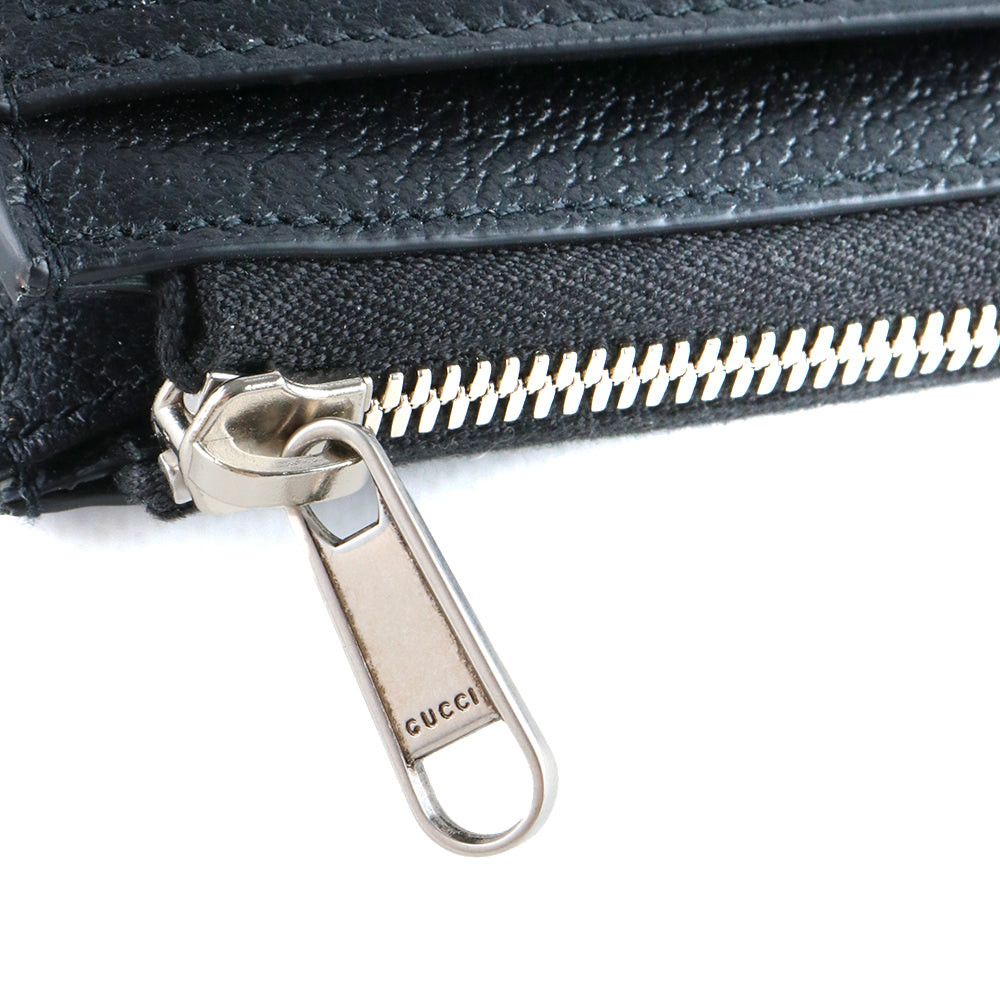 Gucci GUCCI - Off The Grid wallet in black leather and canvas Size ONE SIZE - 7 Thumbnail
