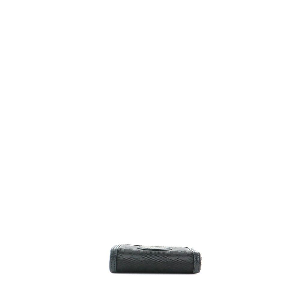 Gucci GUCCI - Off The Grid wallet in black leather and canvas Size ONE SIZE - 4 Thumbnail