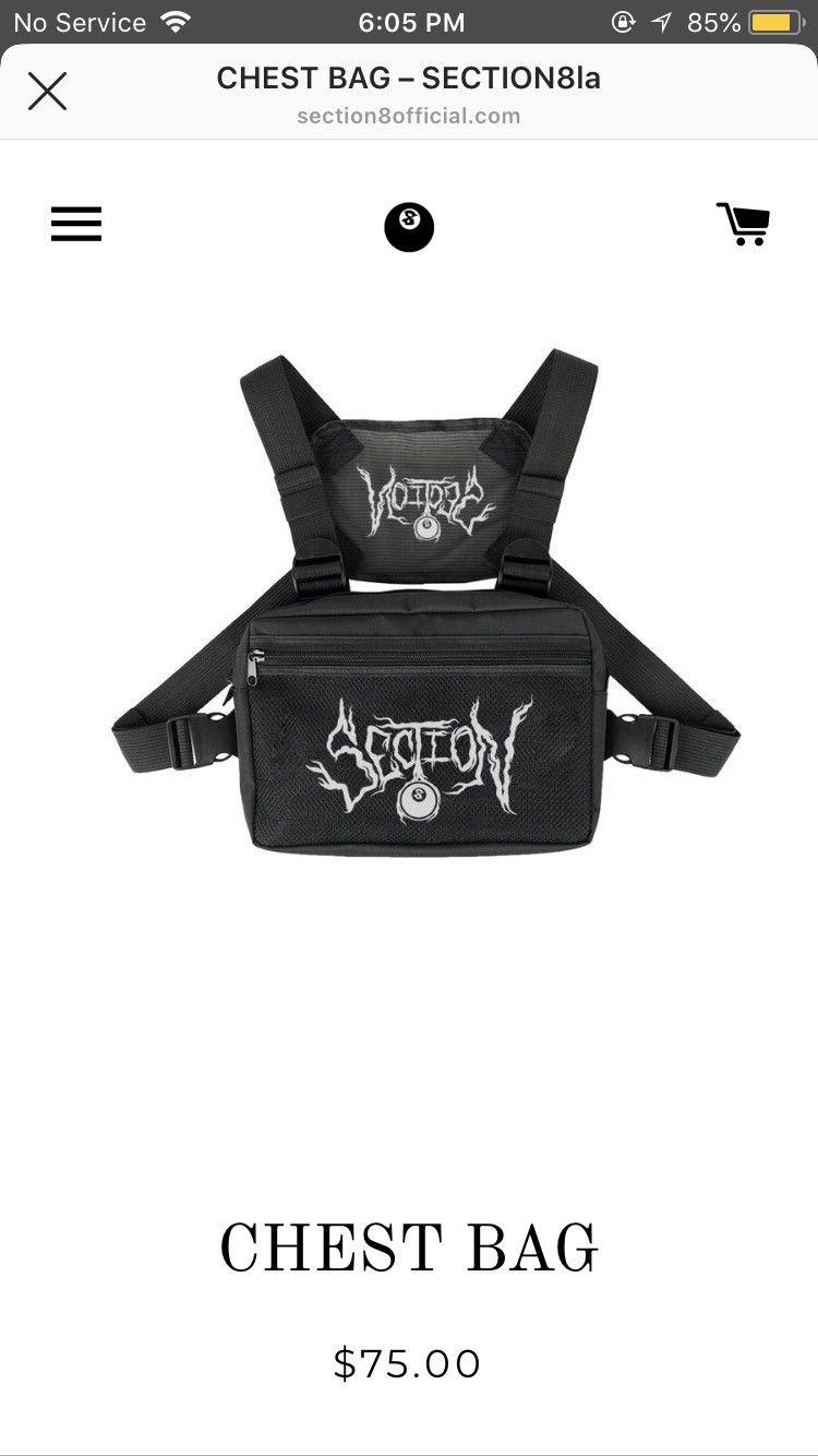 Section 8 chest bag sale