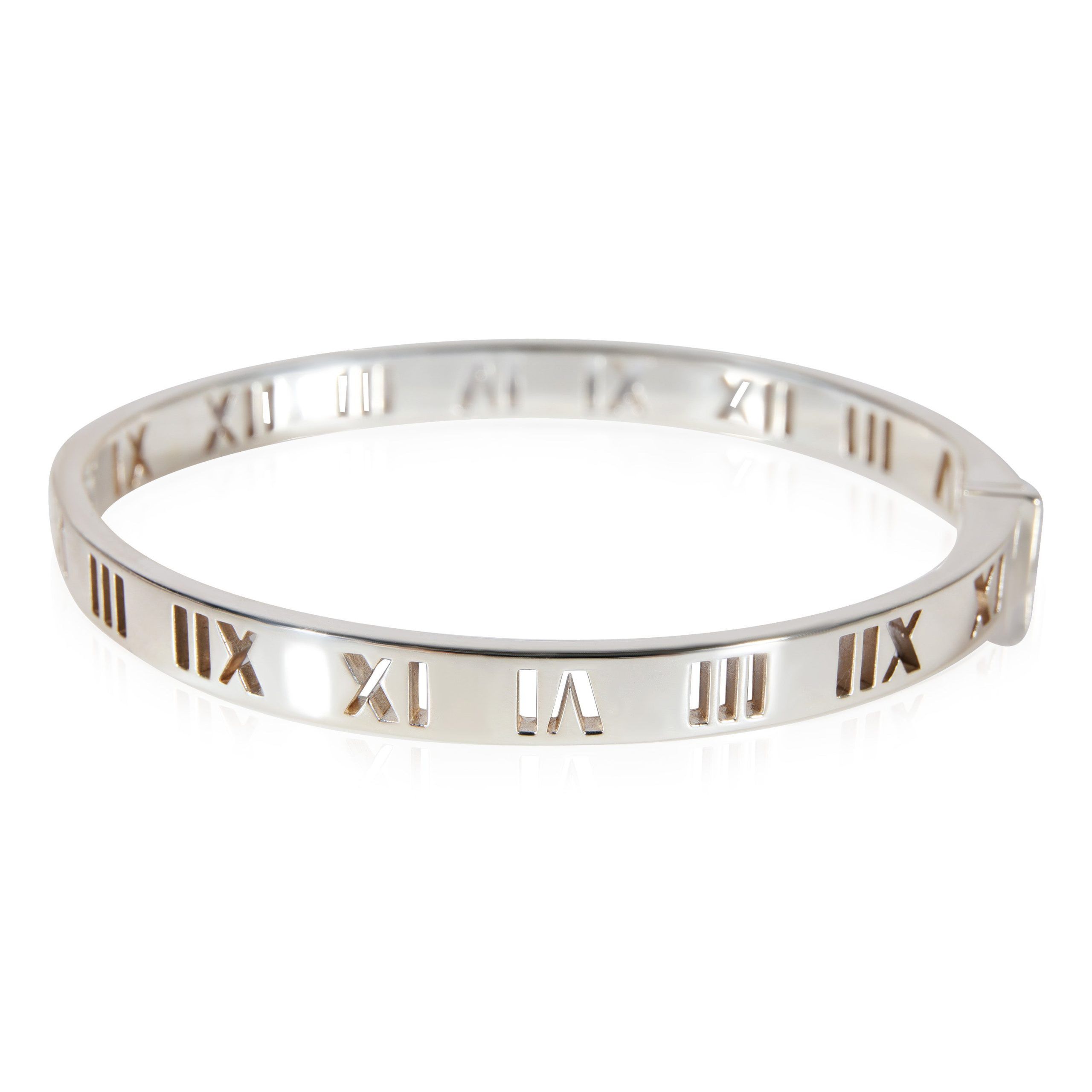 Tiffany & Co. Tiffany & Co. Atlas Sapphire Bangle in Sterling Silver Size ONE SIZE - 3 Thumbnail