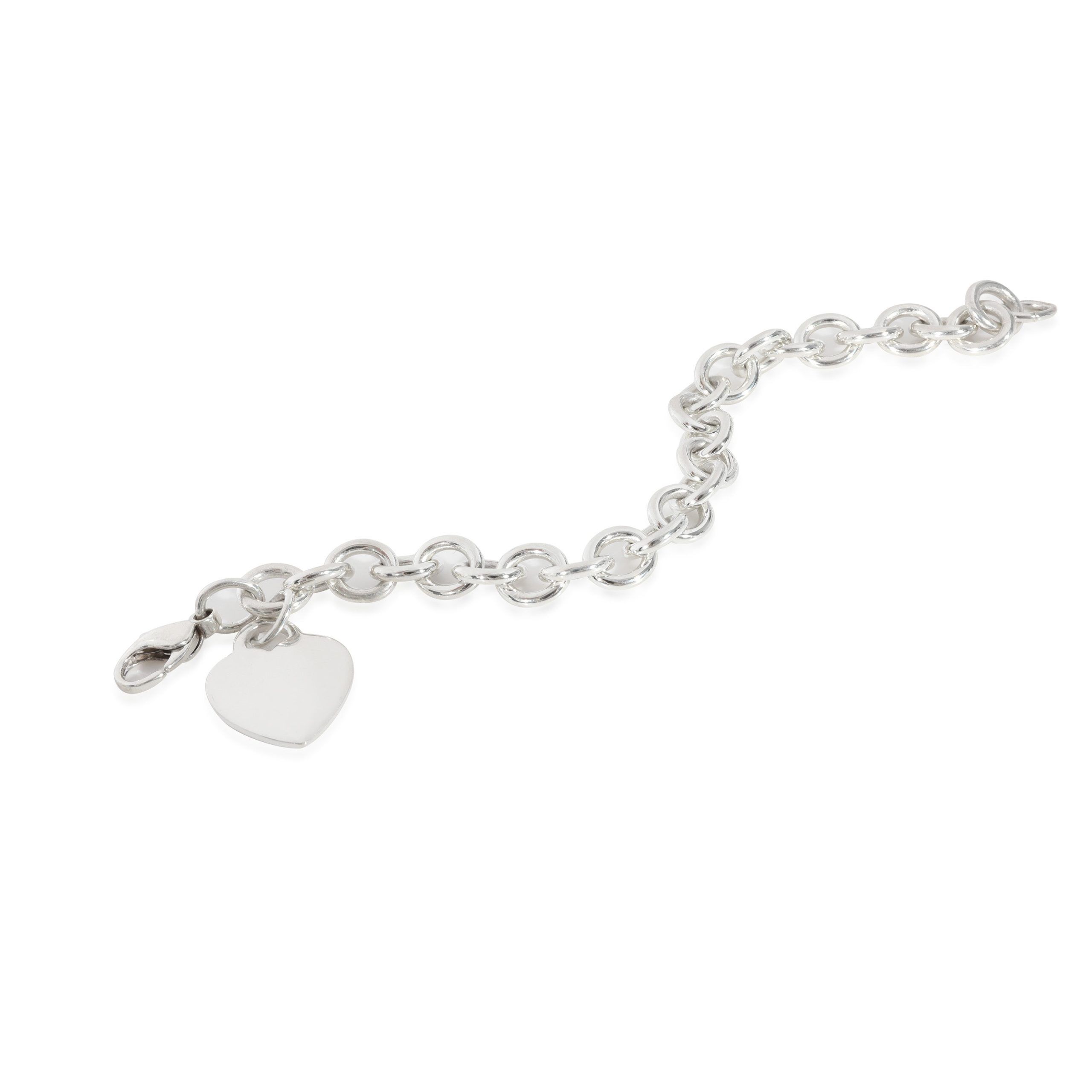 Tiffany & Co. Tiffany & Co. Heart Tag Charm Bracelet in Sterling Silver Size ONE SIZE - 3 Thumbnail