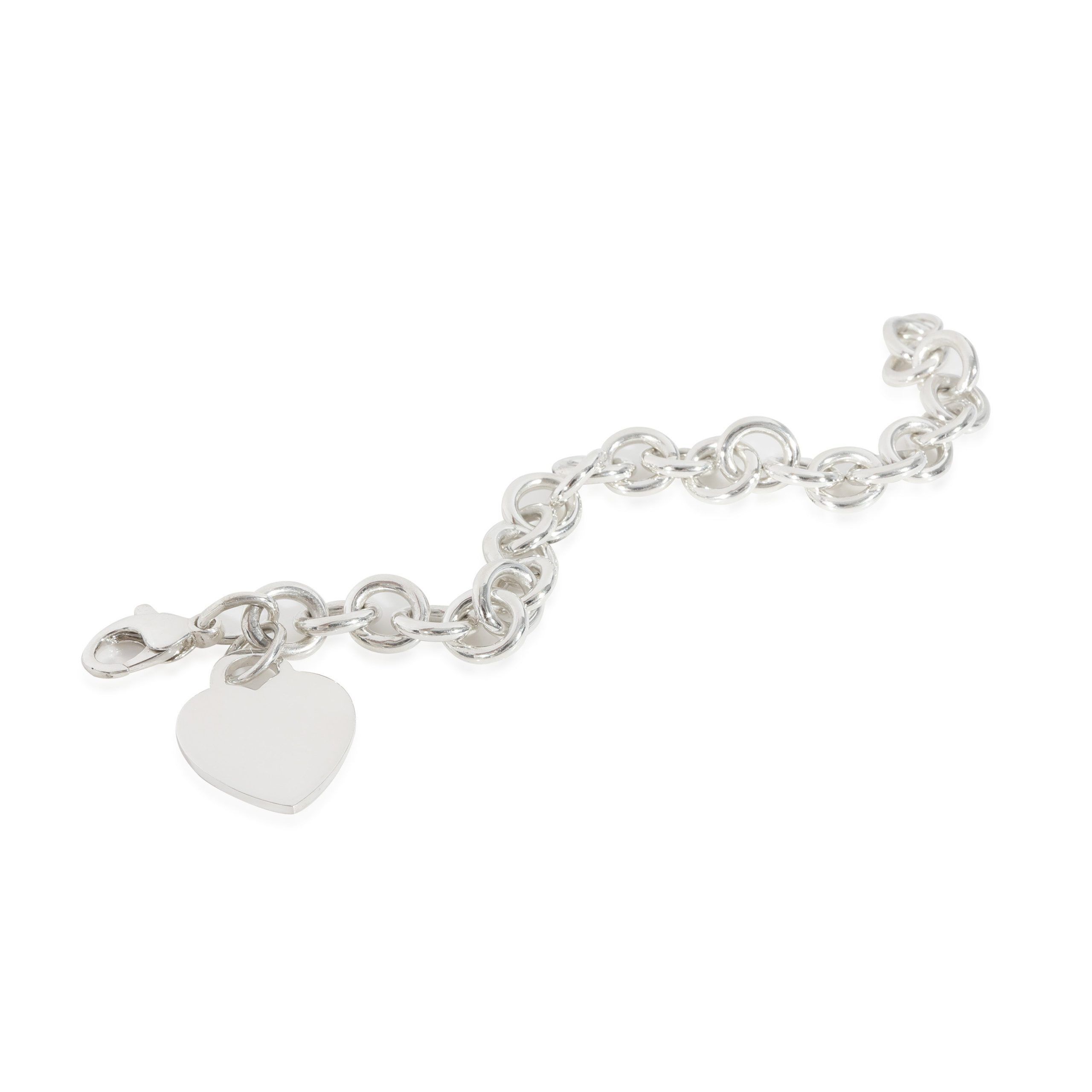Tiffany & Co. Tiffany Heart Tag Bracelet in Sterling Silver Size ONE SIZE - 3 Thumbnail