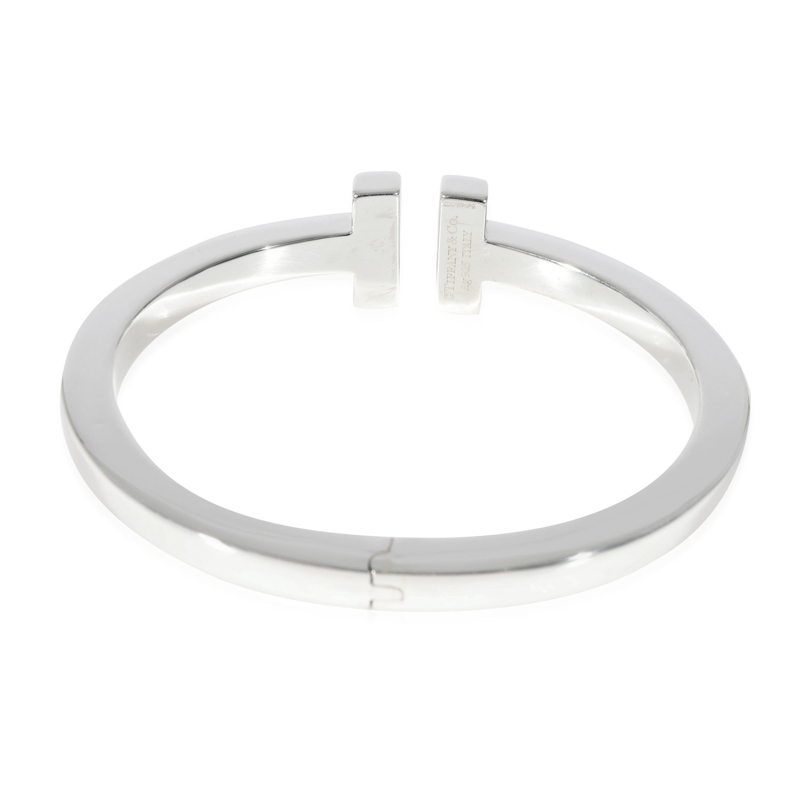 Tiffany & Co. Tiffany & Co. Tiffany T Bracelet in Sterling Silver Size ONE SIZE - 3 Thumbnail