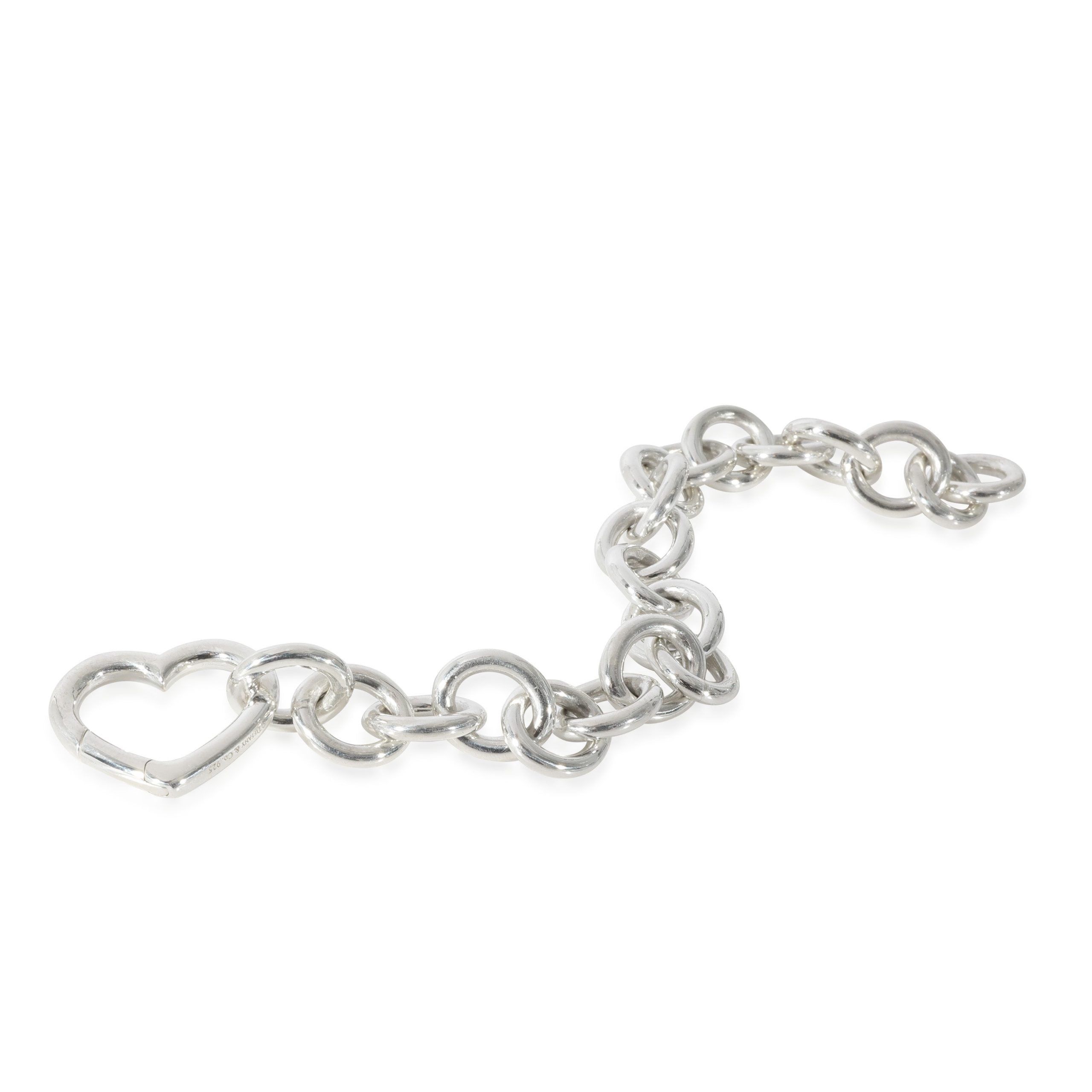 Tiffany & Co. Tiffany & Co. Heart Clasp Bracelet in Sterling Silver Size ONE SIZE - 2 Thumbnail
