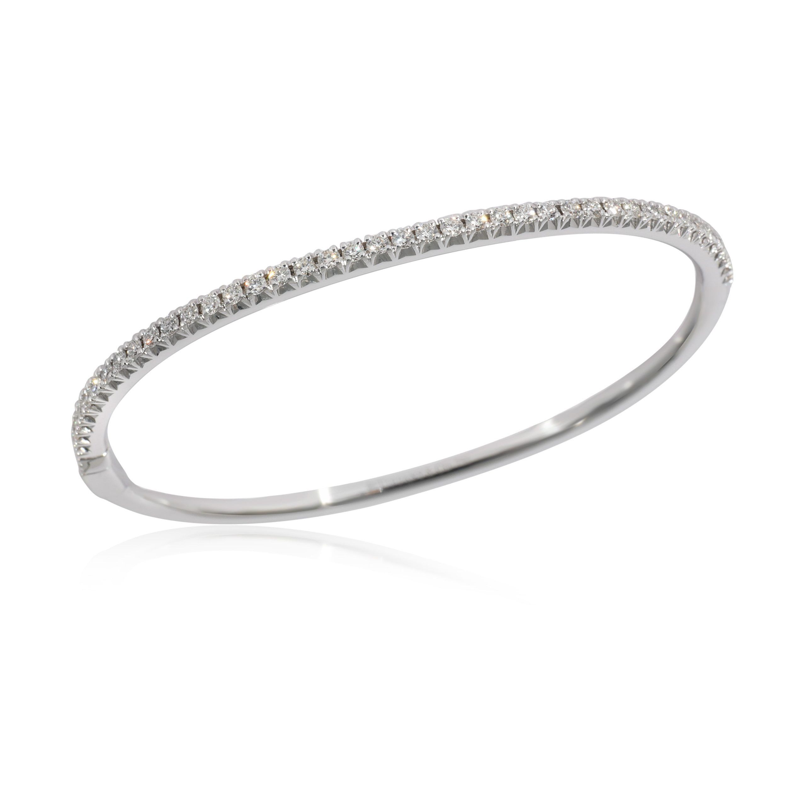 Tiffany & Co. Tiffany & Co. Metro Diamond Bracelet in 18k White Gold 0.61 CTW Size ONE SIZE - 5 Thumbnail