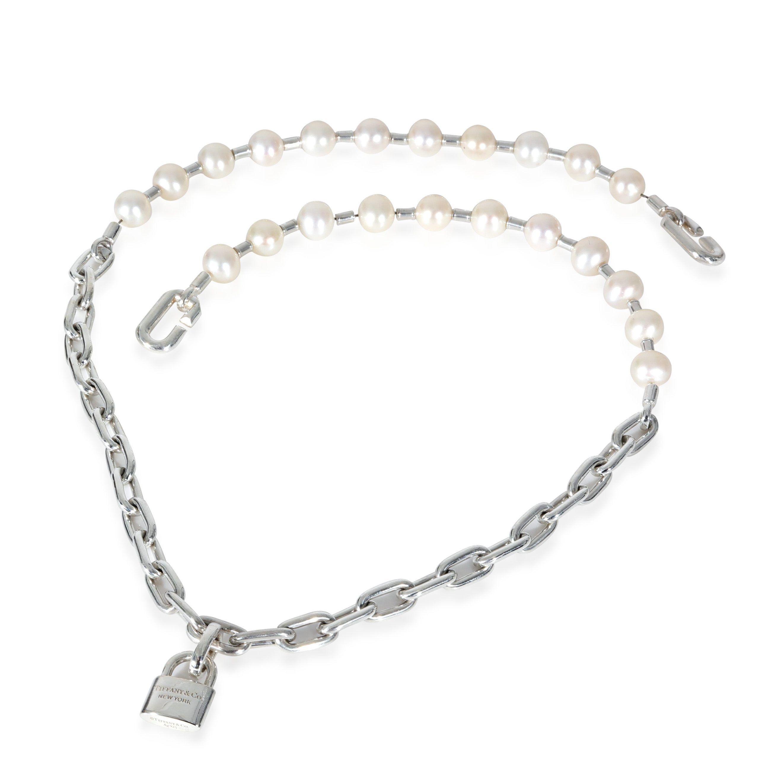Tiffany & Co. Tiffany & Co. HardWear Pearl Lock Bracelet in Sterling Silver Size ONE SIZE - 2 Thumbnail
