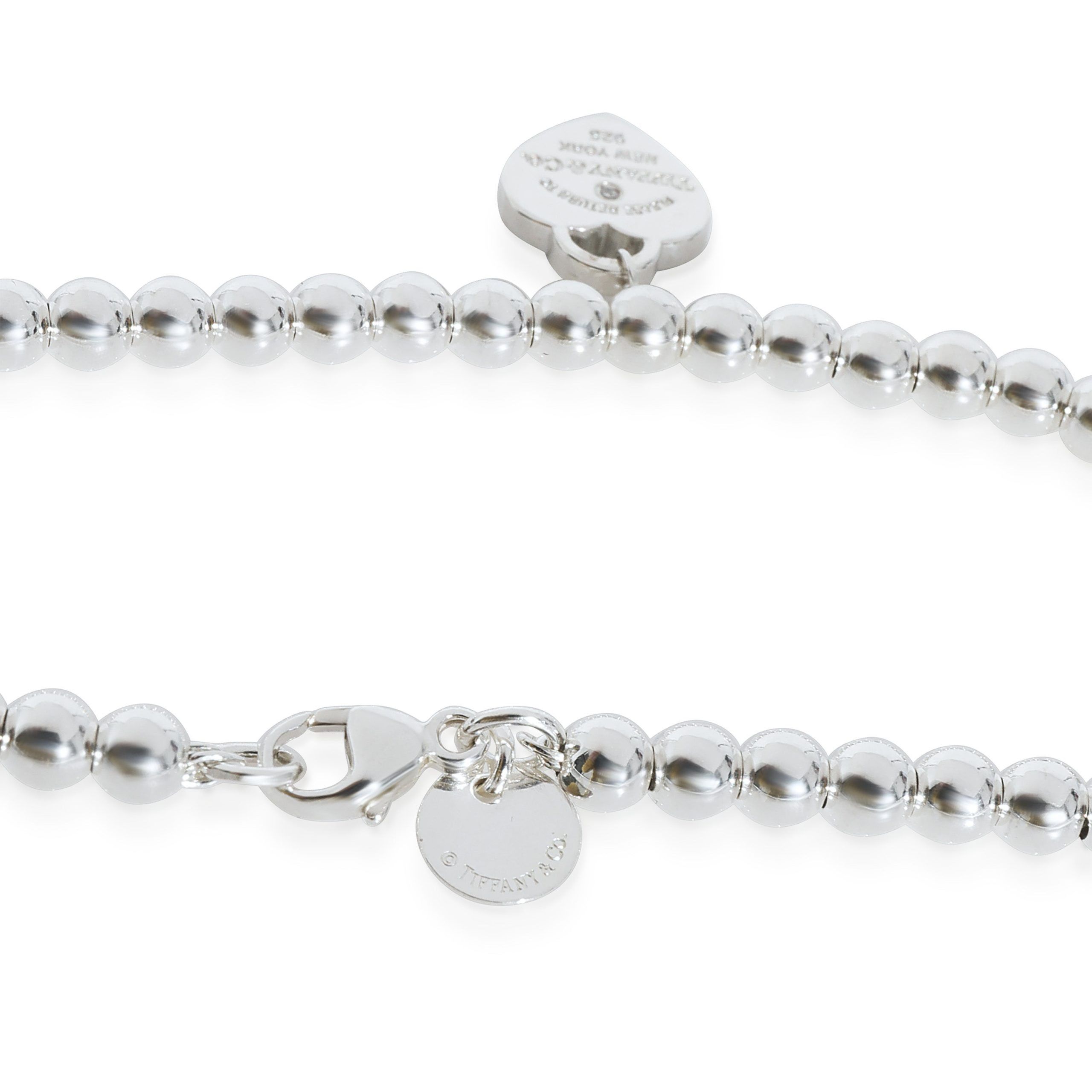 Tiffany & Co. Tiffany & Co. Return To Tiffany Bead Bracelet in Sterling Silver 0.01 CTW Size ONE SIZE - 4 Thumbnail